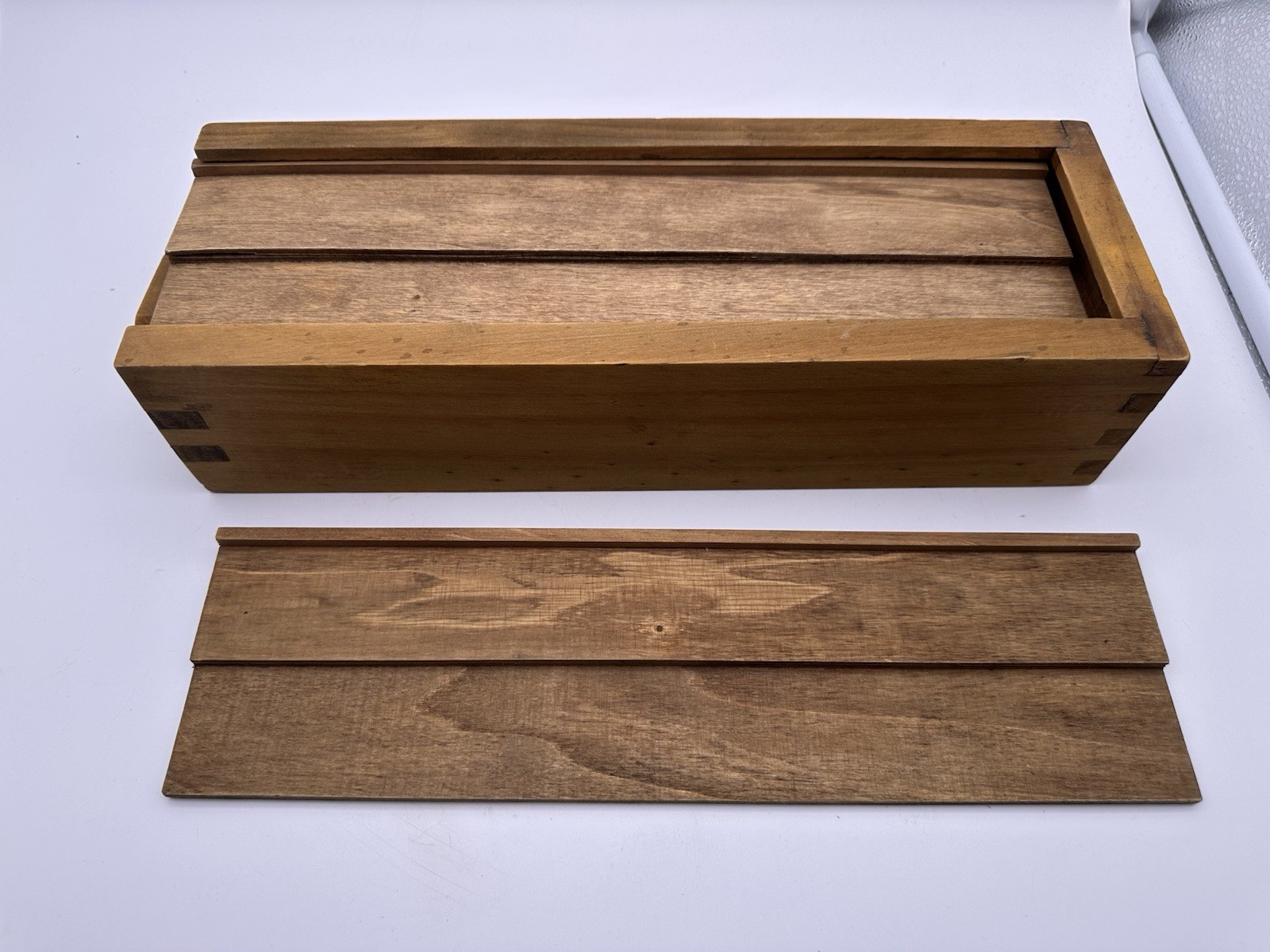 Front Porch Classics ’19 Rummikub Wood Storage Case With Tile Stands – NO TILES
