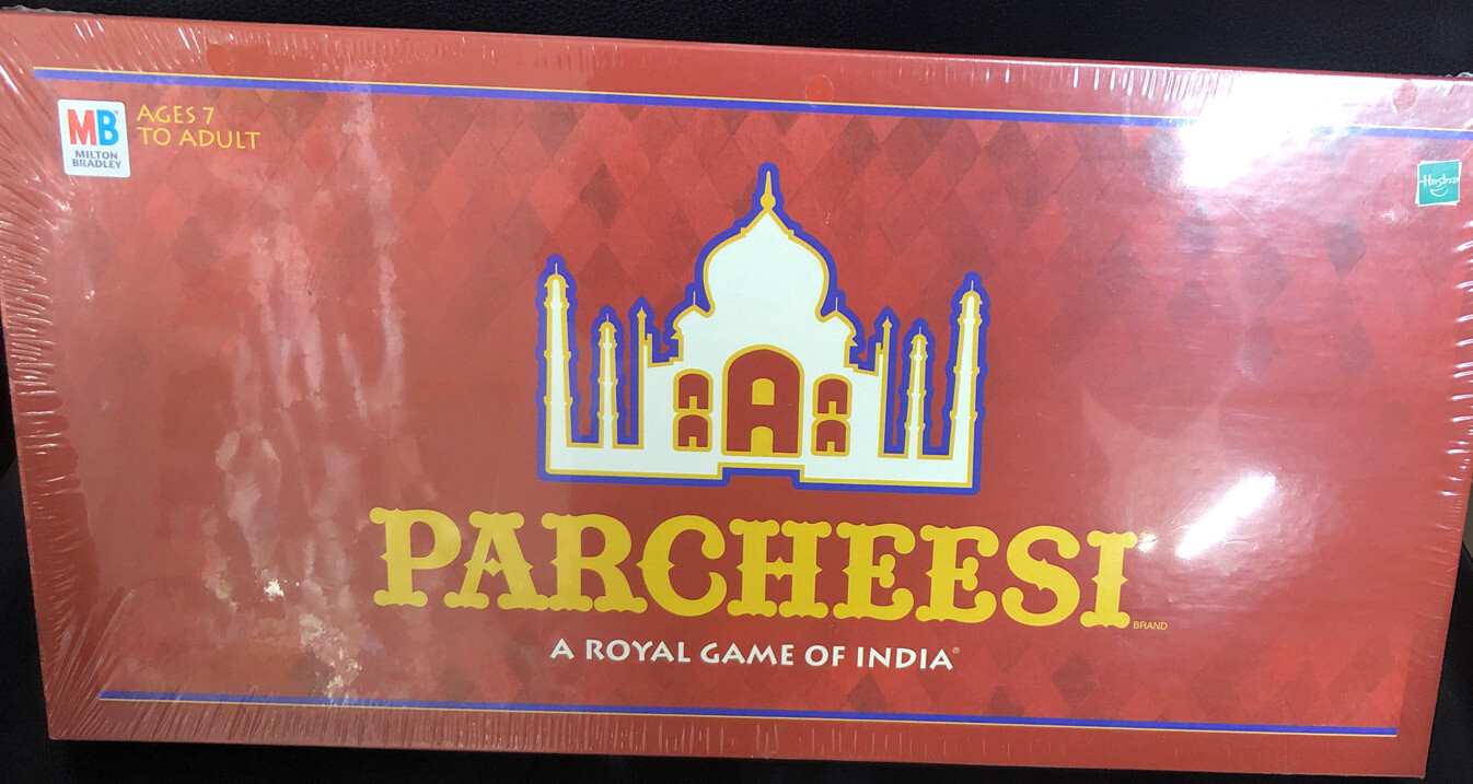 Vintage Parcheesi Board Game 1989 New Old Stock Sealed Wood Pawns 032244040375.~
