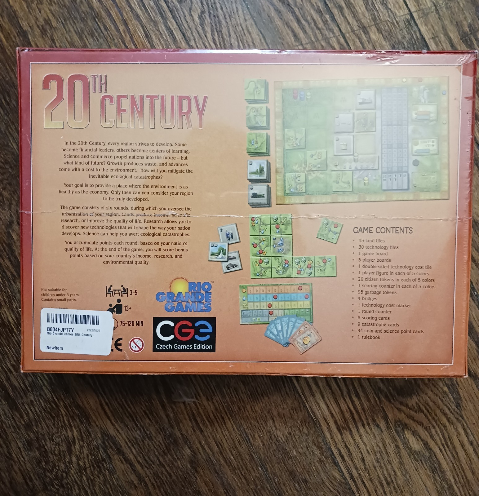 20TH CENTUY By Vladmir Suchy Czech Games Edition NEW SEALED