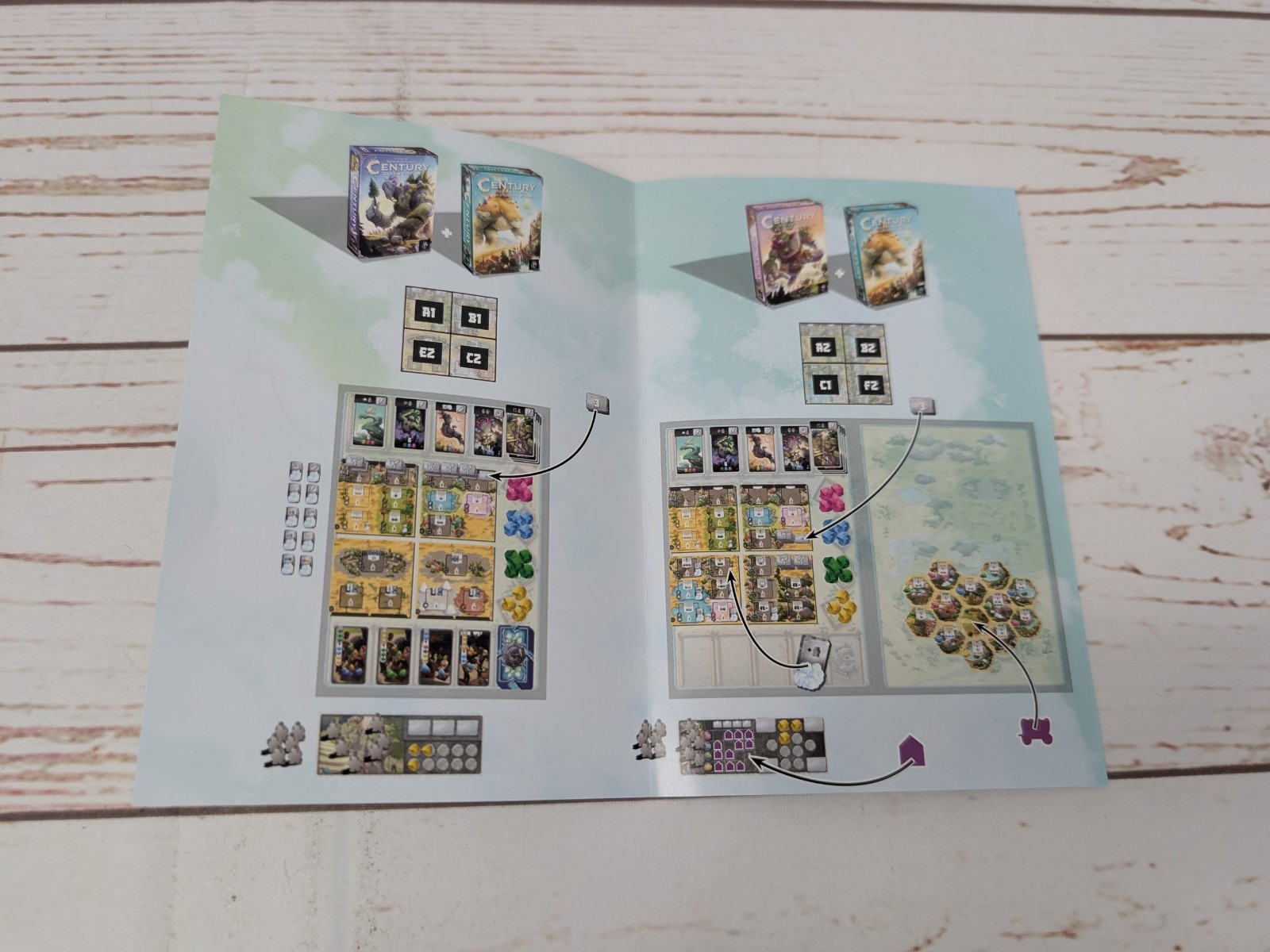 Century Golem Edition An Endless World Playmats Plan B Games New