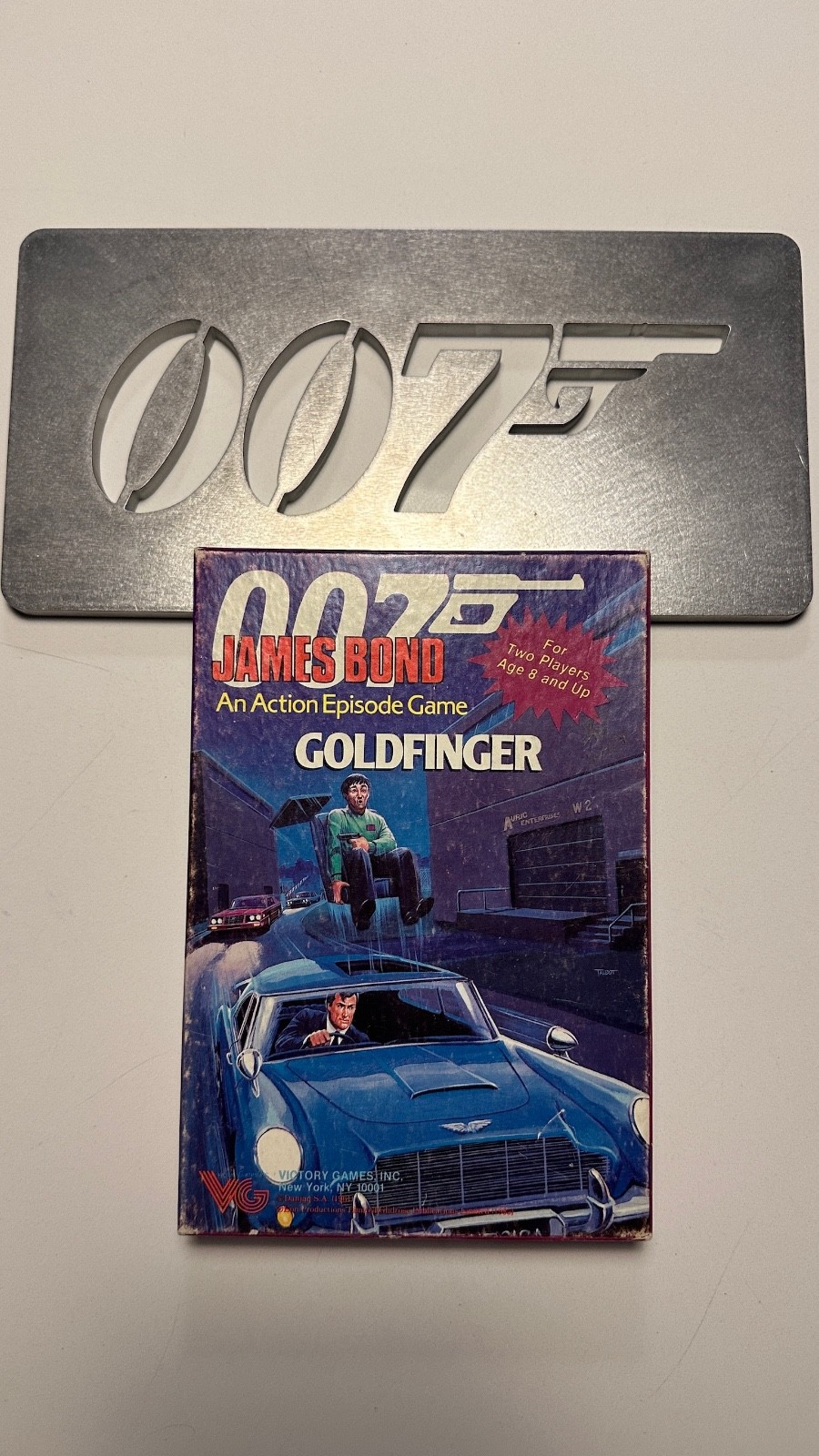 James Bond 007 Goldfinger + You Only Live Twice Mixed Partial Game Lot
