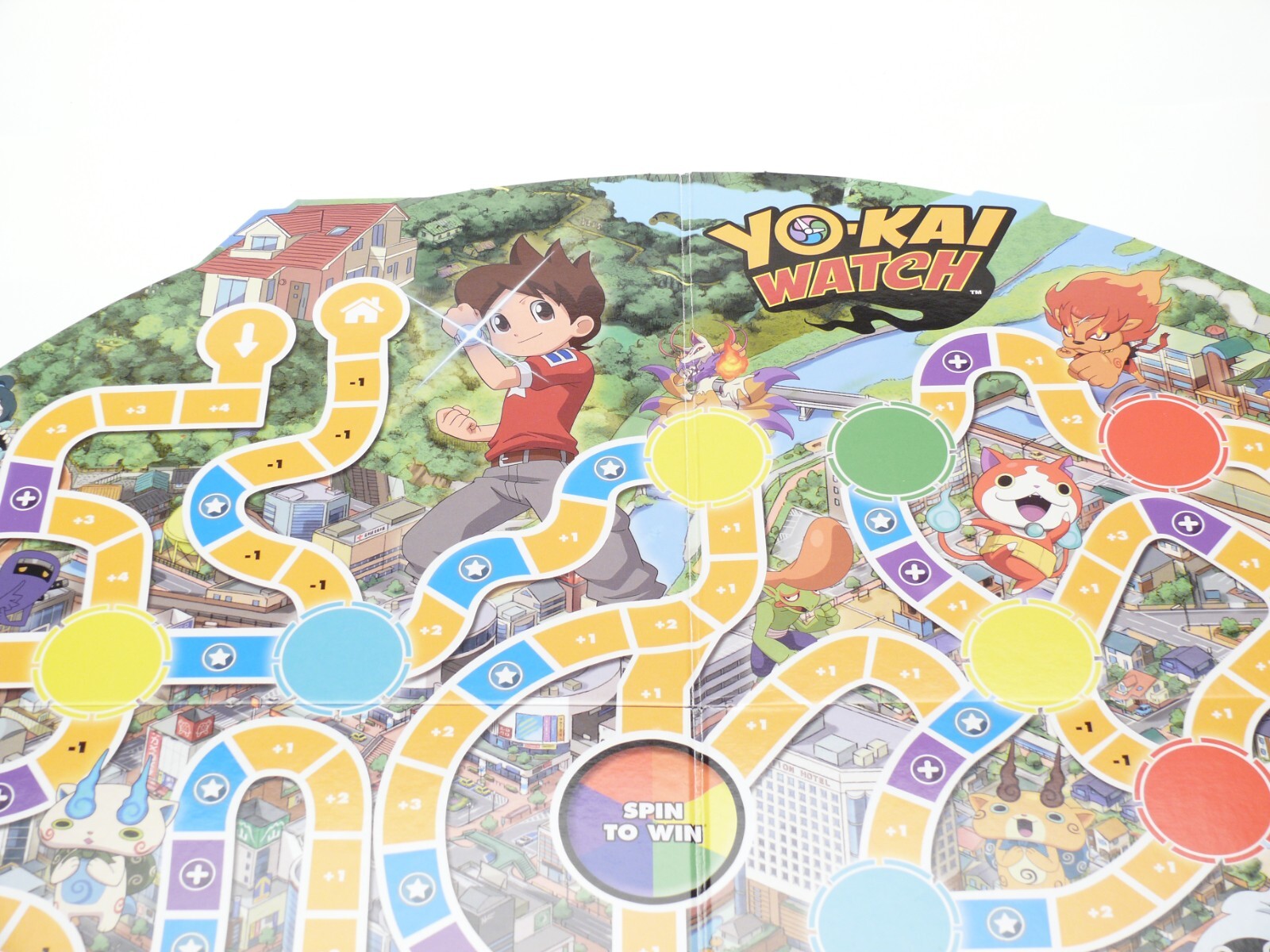 The Game of Life Yo-kai Yokai Watch Edition Board Game Hasbro 97% W/ Instruction