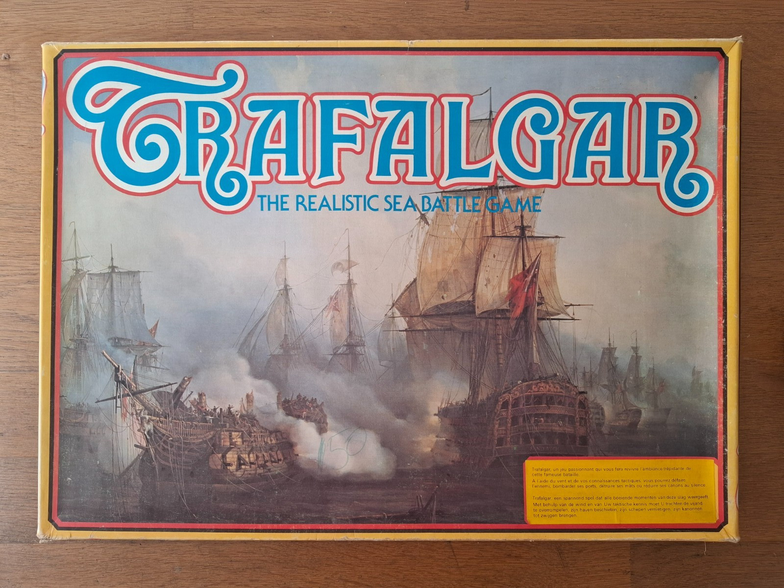 Trafalgar The realistic Sea battle game – Action Games and Toys Ltd 1973