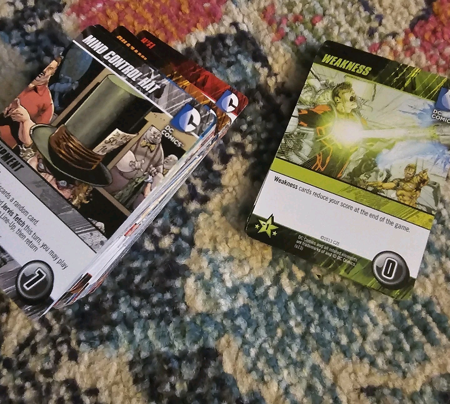 DC COMICS Deck-Building Game Heroes Unite Cryptozoic Cards Super Villains 2013