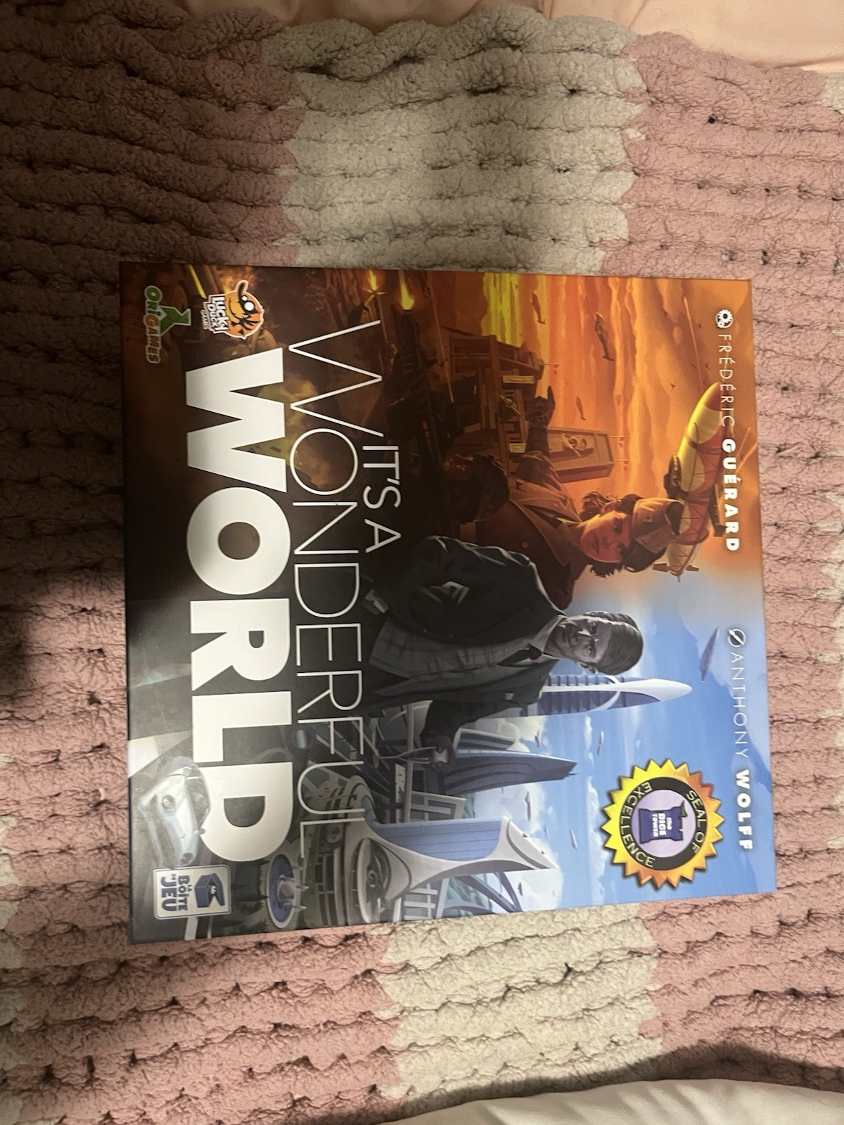 IT’S A WONDERFUL WORLD Board Game Adult Owned Complete