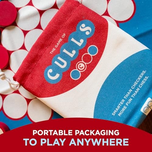 CULLS, an Abstract Strategy Board Game, Smarter Than Checkers and More Fun