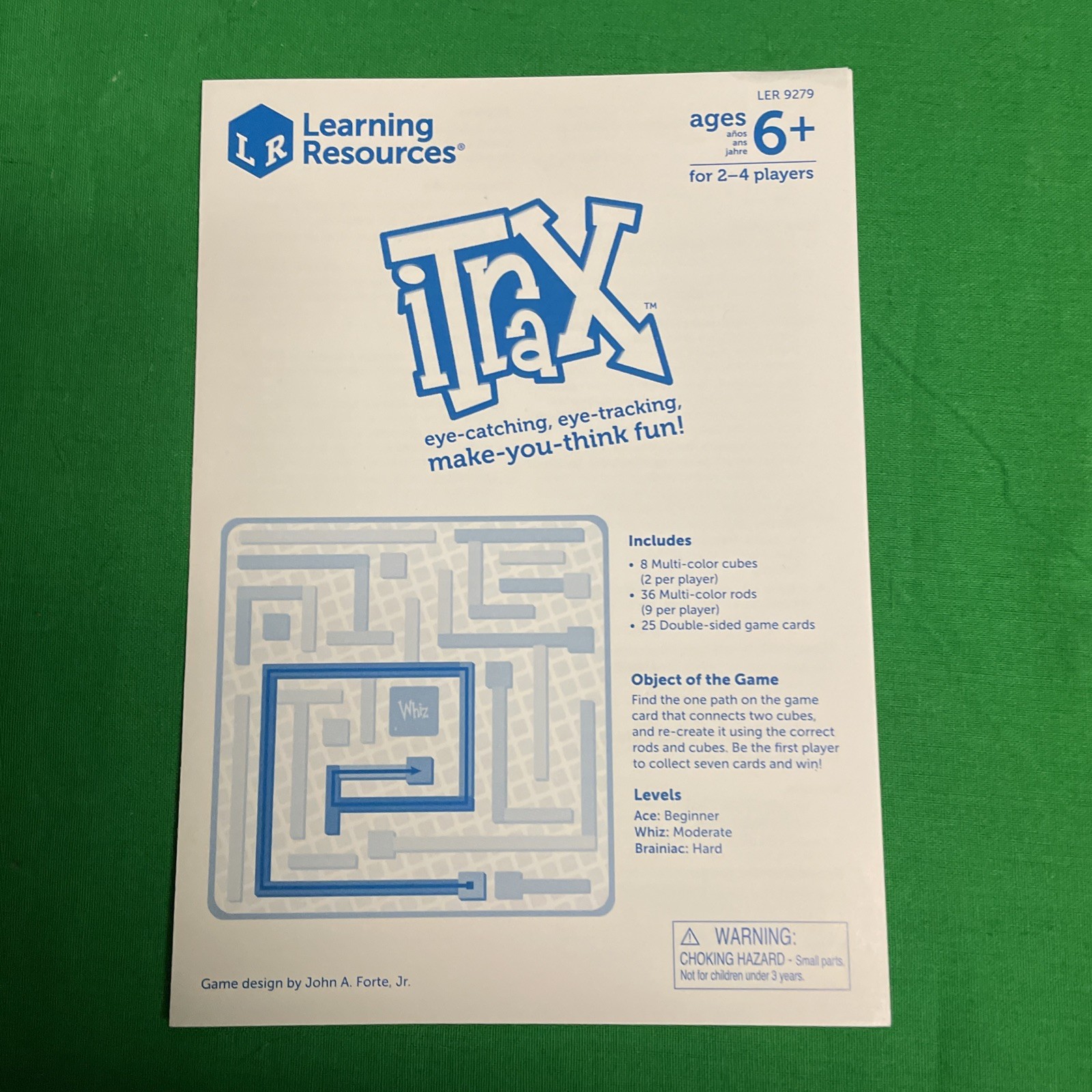 Learning Resources iTrax Critical Thinking Game Problem Solving Complete