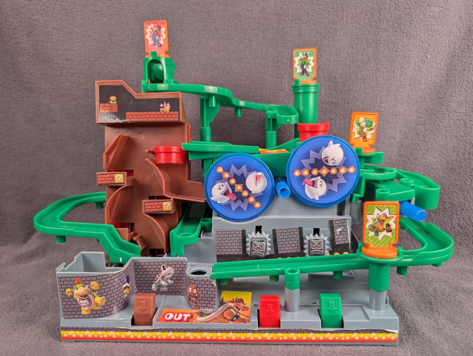 Epoch Games Super Mario Adventure DX Tabletop Skill Action Game LINK SYSTEM A6