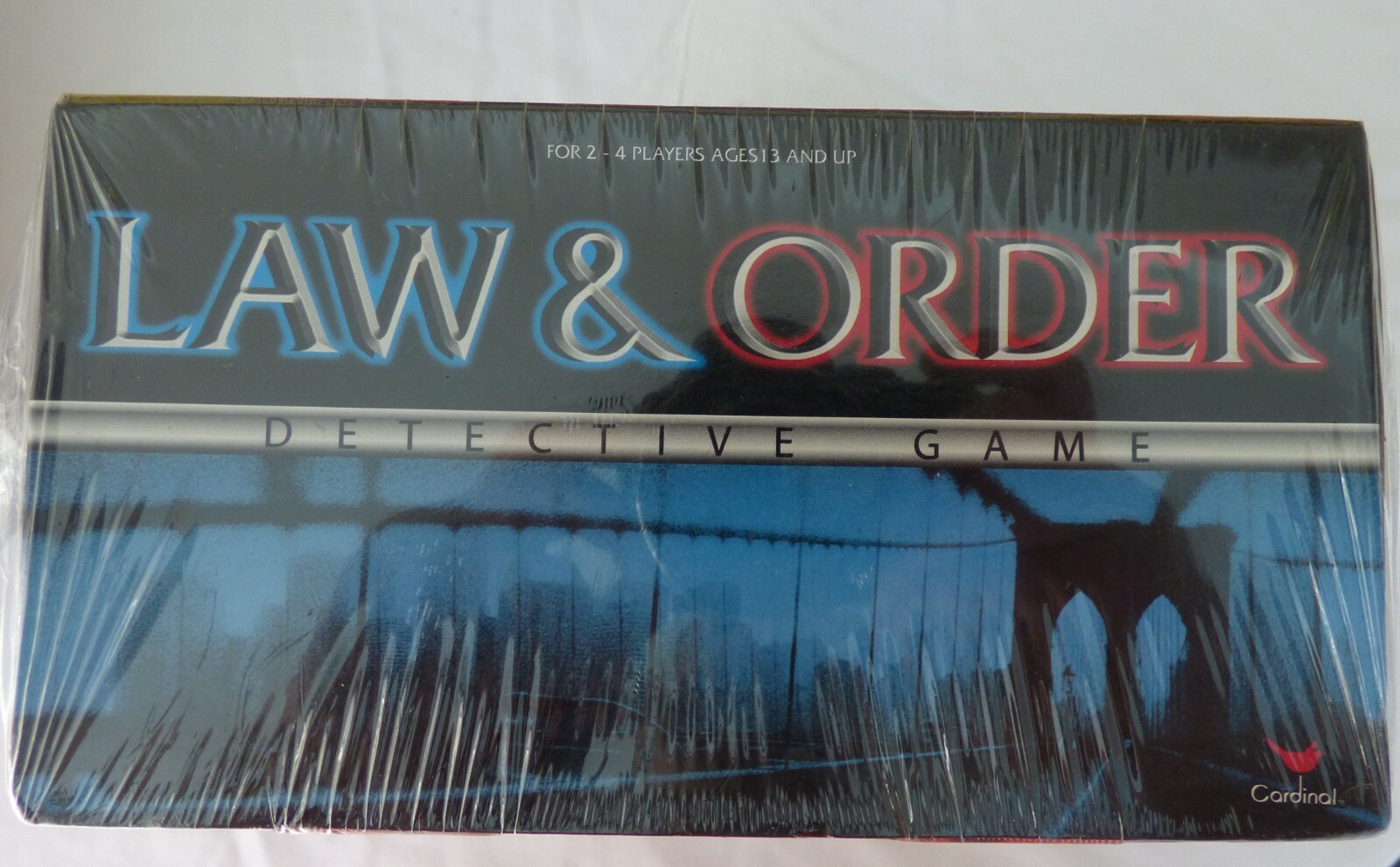 Law & Order Detective Board Game Brand New Sealed Cardinal Games 2-4 Players