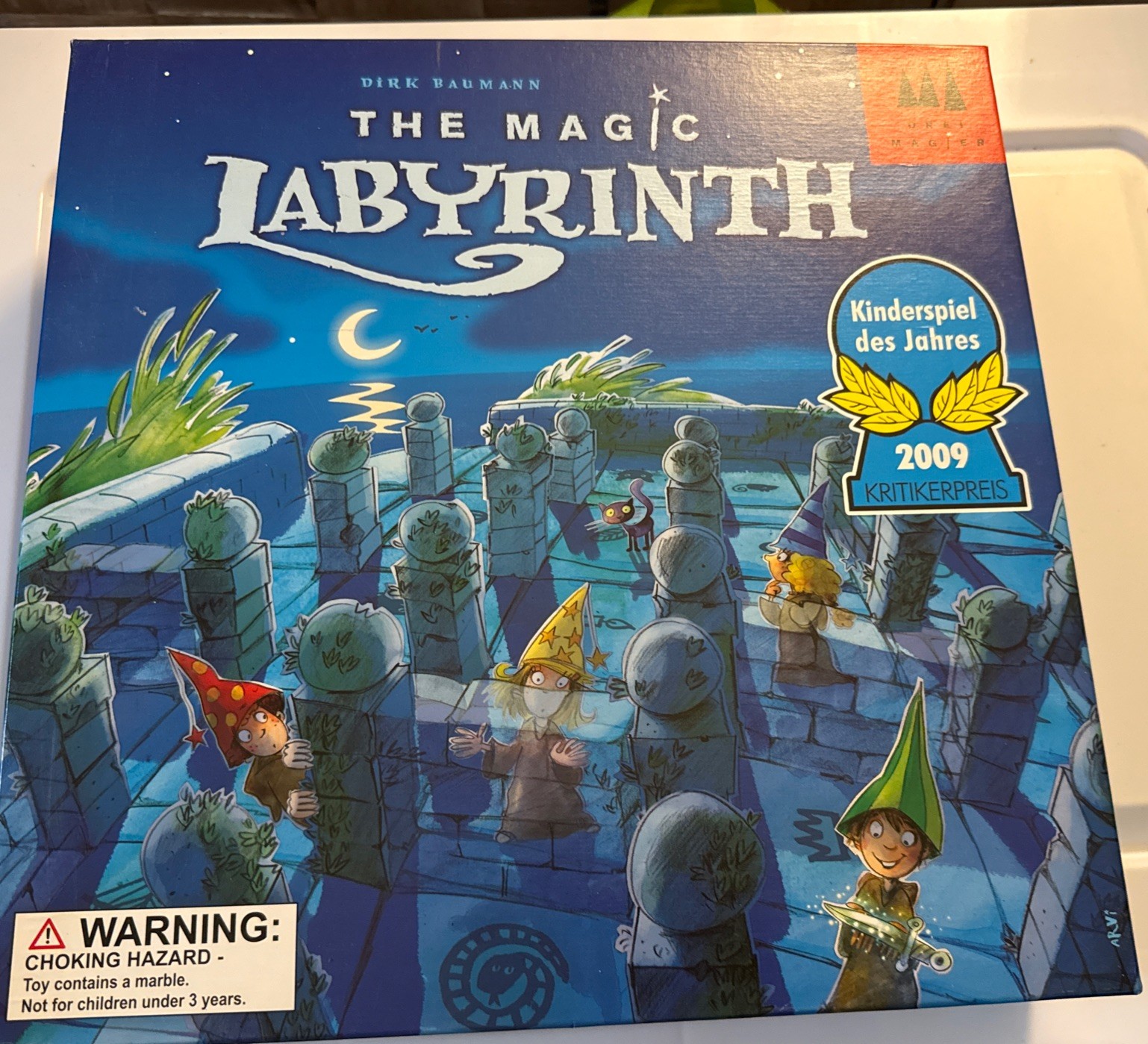 The Magic Labyrinth Game COMPLETE Drei Magier 2016 Maze Marbles Fantasy