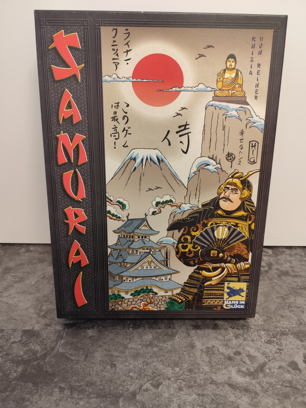 Samurai – by Reiner Knizia – board game – Hans im Glück Verlag
