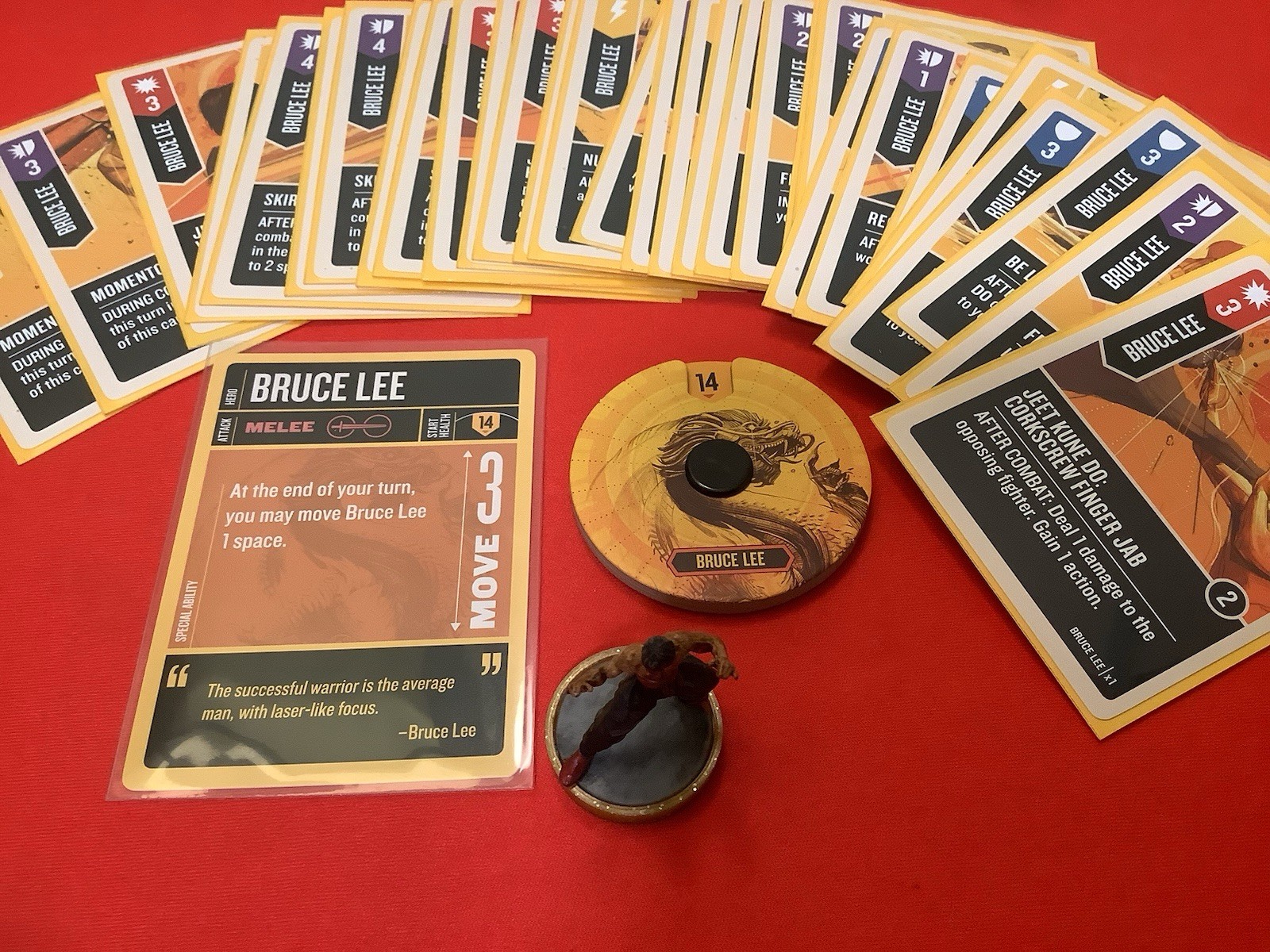 Unmatched Bruce Lee PAINTED limited Complete!