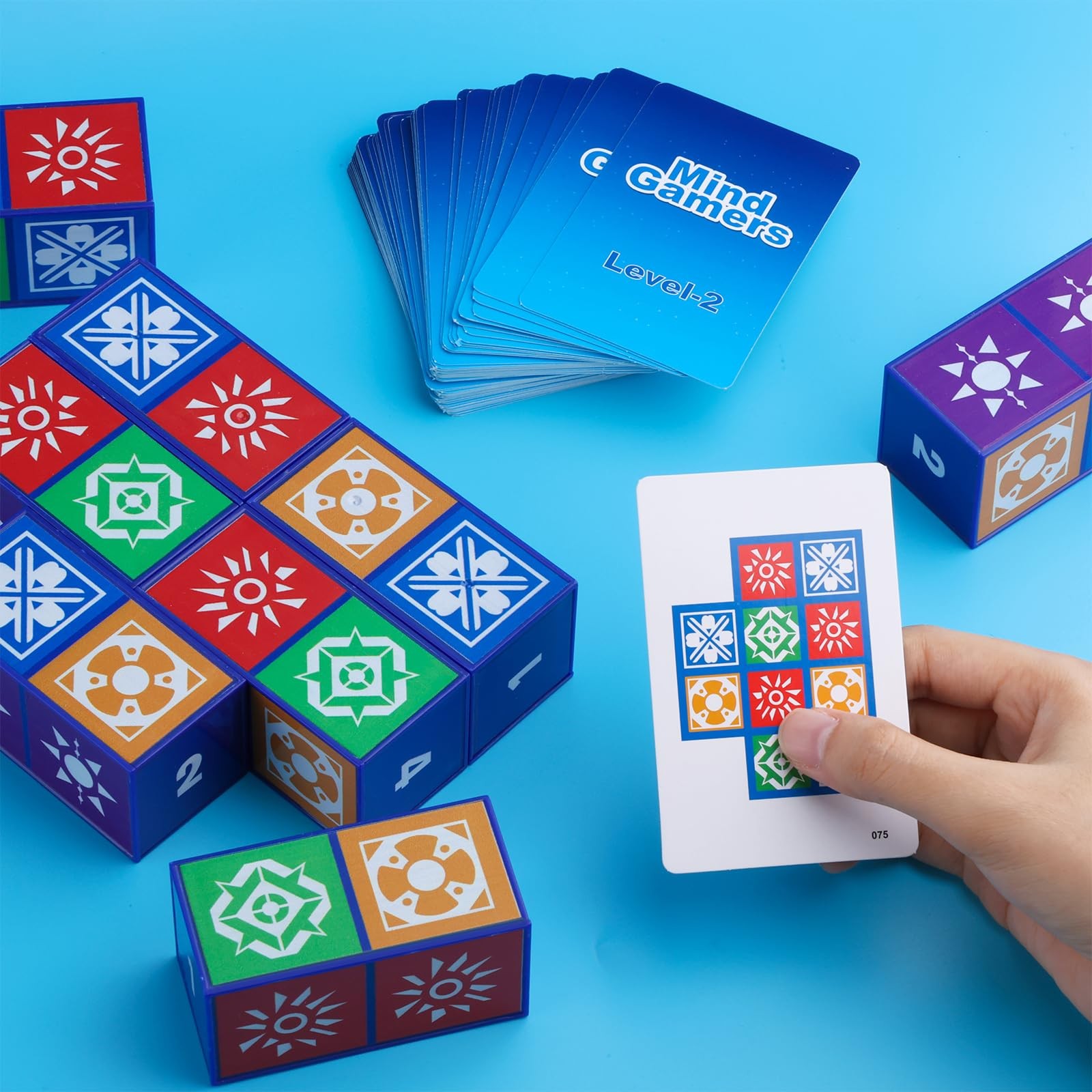 Puzzle Matching Block Game Visual Recognition Family Board Game Problem Solving