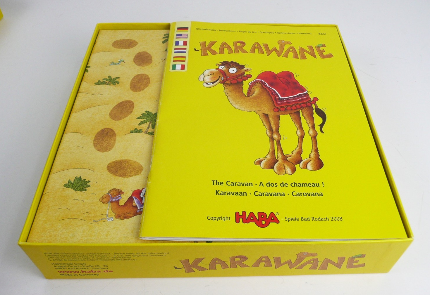 Karawane HABA Board Game Educational Family Friendly Fun Made in Germany