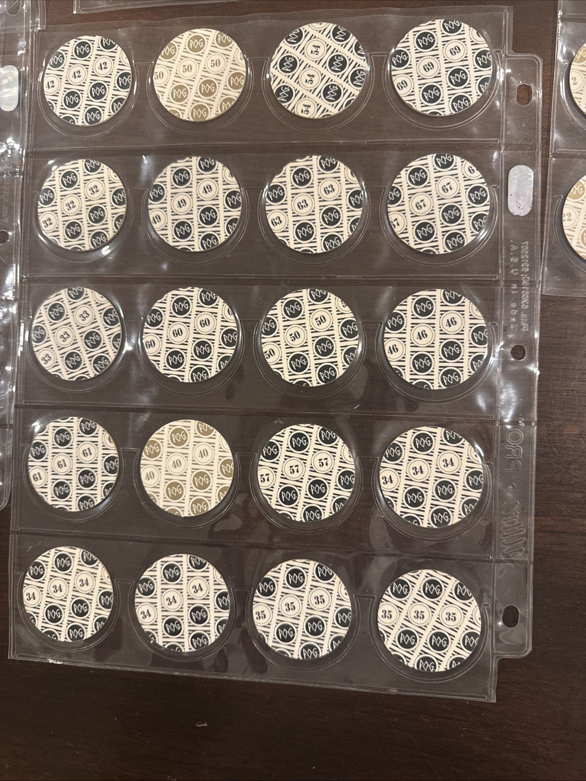 Lot of 78 POGS Branded – 1994 The World Pog Federation Authentic POG Brand WPF