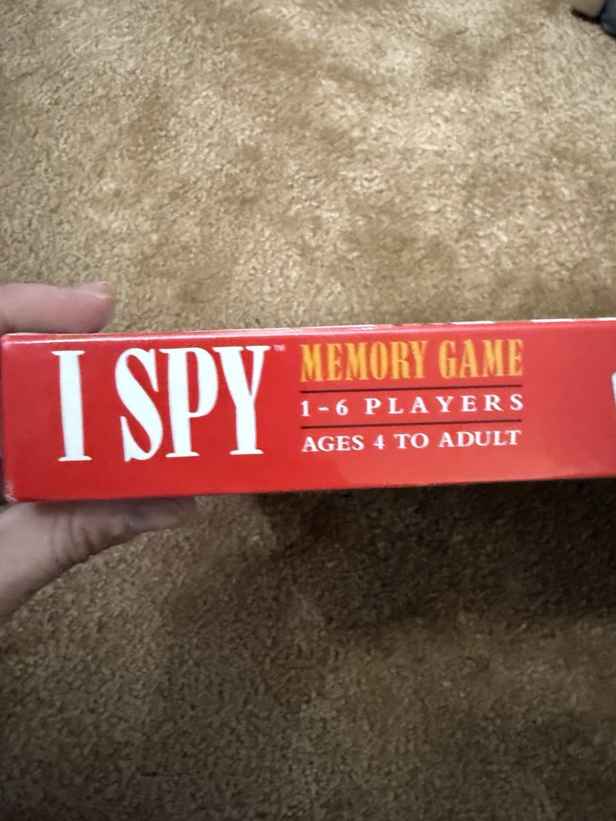 NEW SEALED!! Briarpatch I Spy Memory Game: A Game Of Picture Riddles VTG 1995