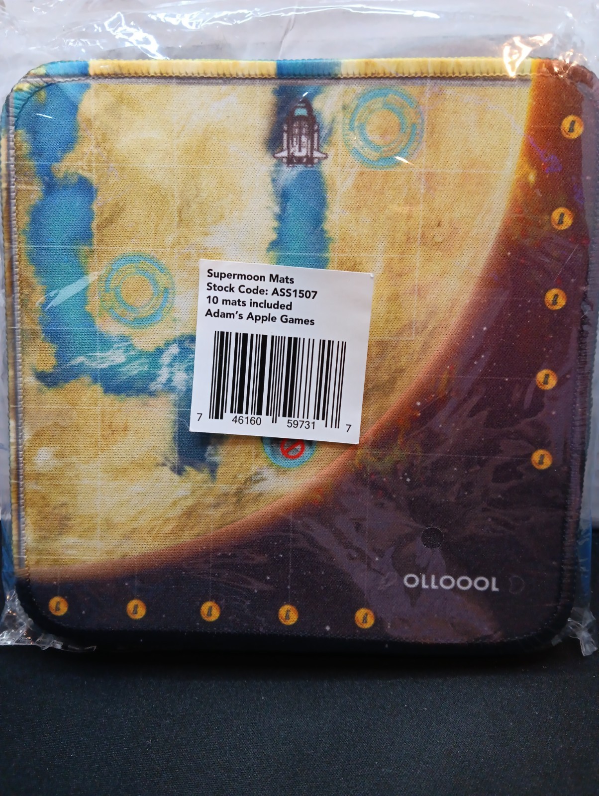 Supermoon Neoprene Mat Set for Planet Unknown NEW