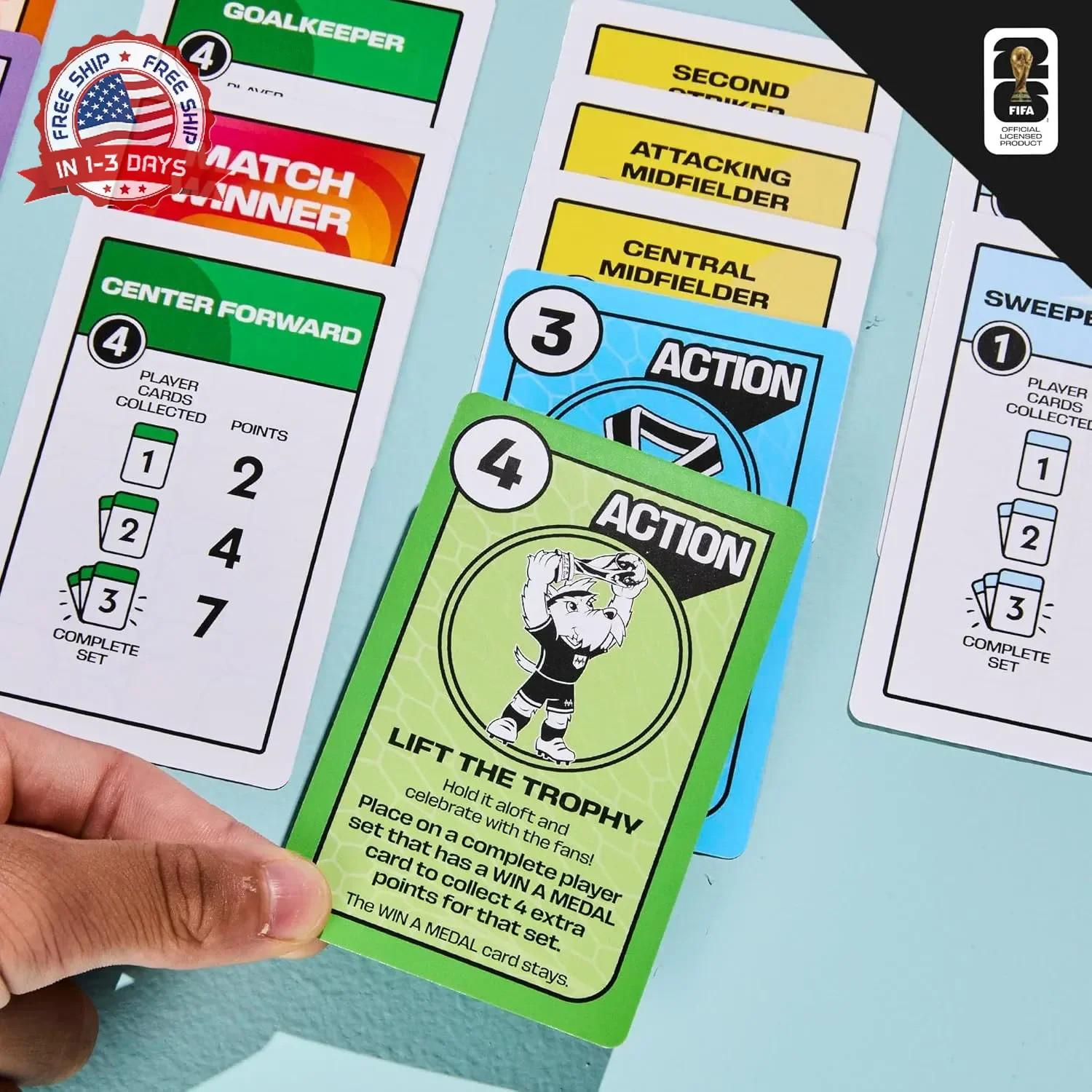 Monopoly Deal FIFA World Cup 2026 Edition Game – Officially Licensed FIFA World