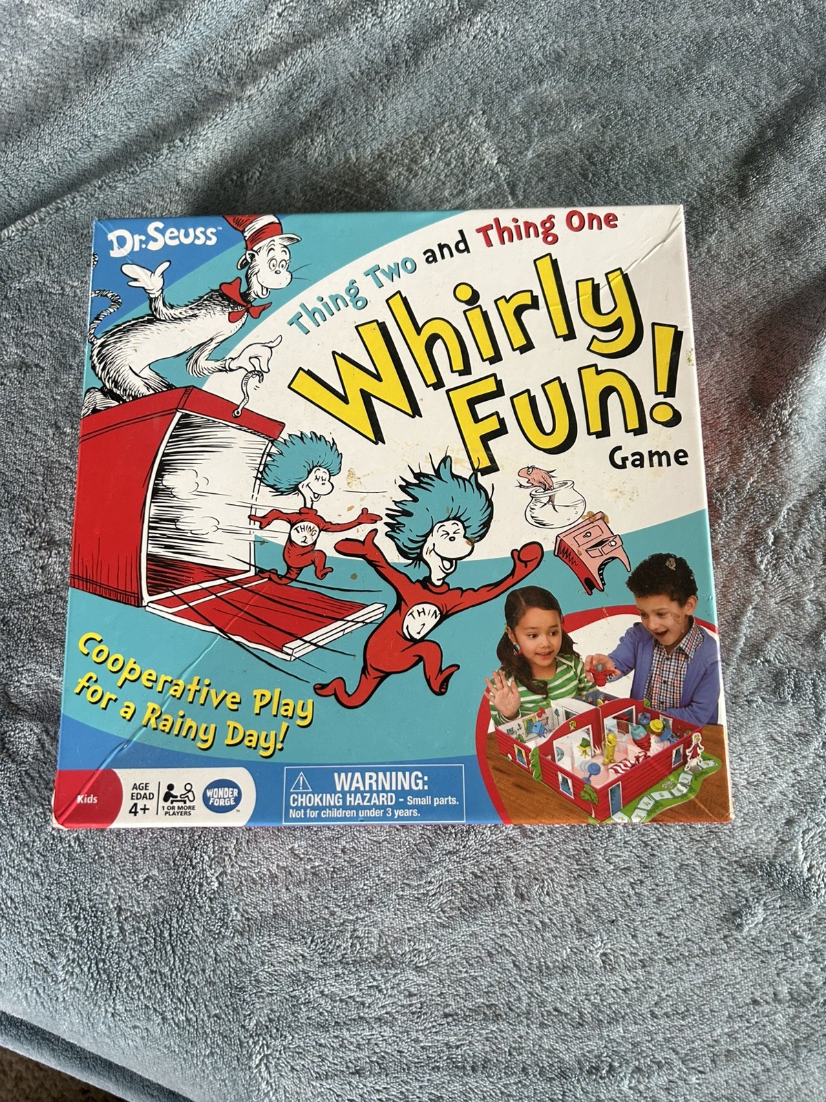 Dr. Seuss Whirly Fun Game Wonder Forge 2016 Cat in the Hat.