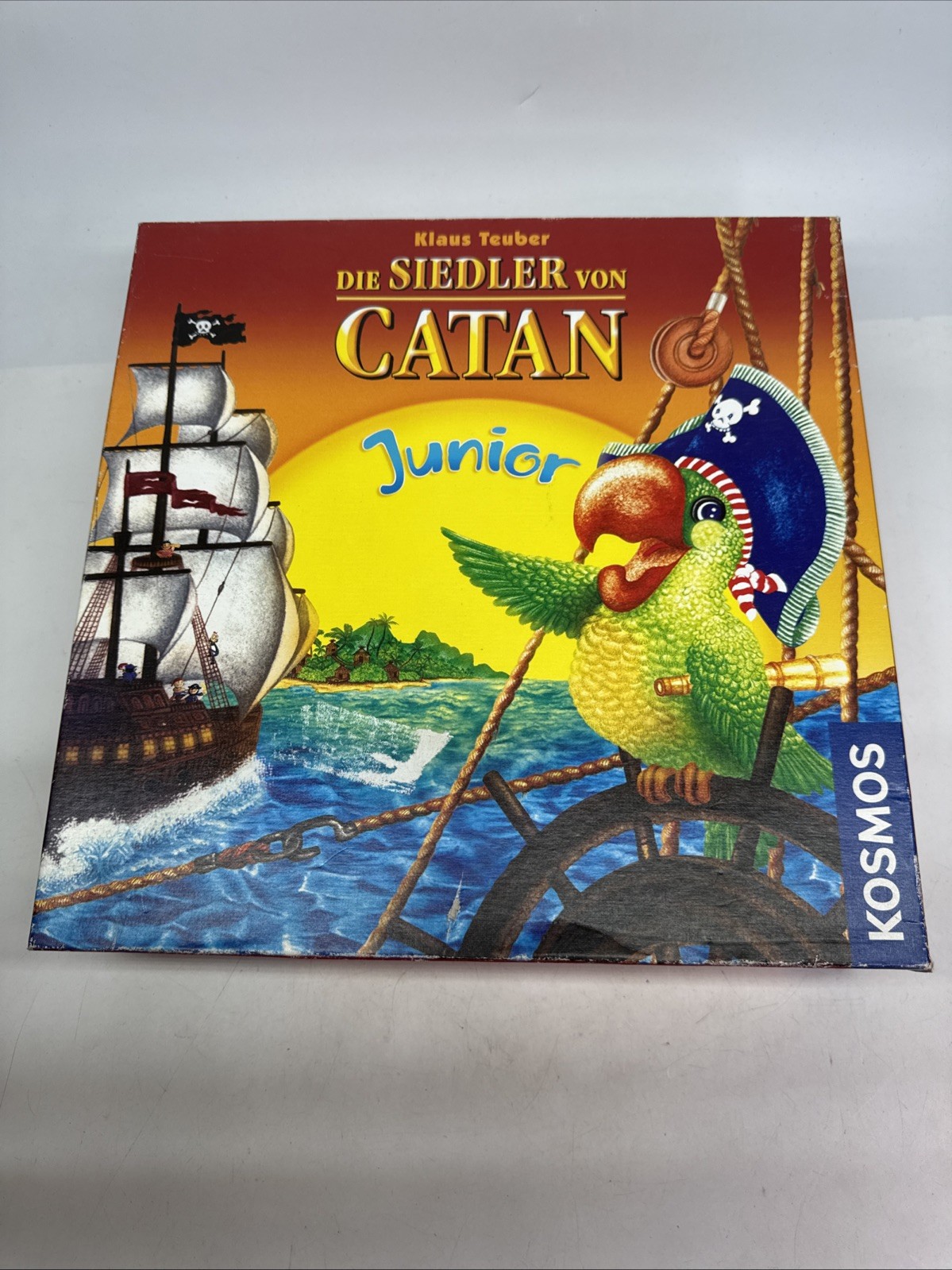 Brettspiel,Kinder,Die Siedler Von Catan Junior,gebraucht,Vintage,Komplett,Kosmos