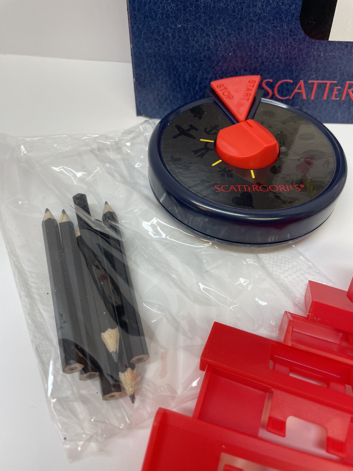 Vintage The Game Of Scattergories 1999 Edition Hasbro Complete