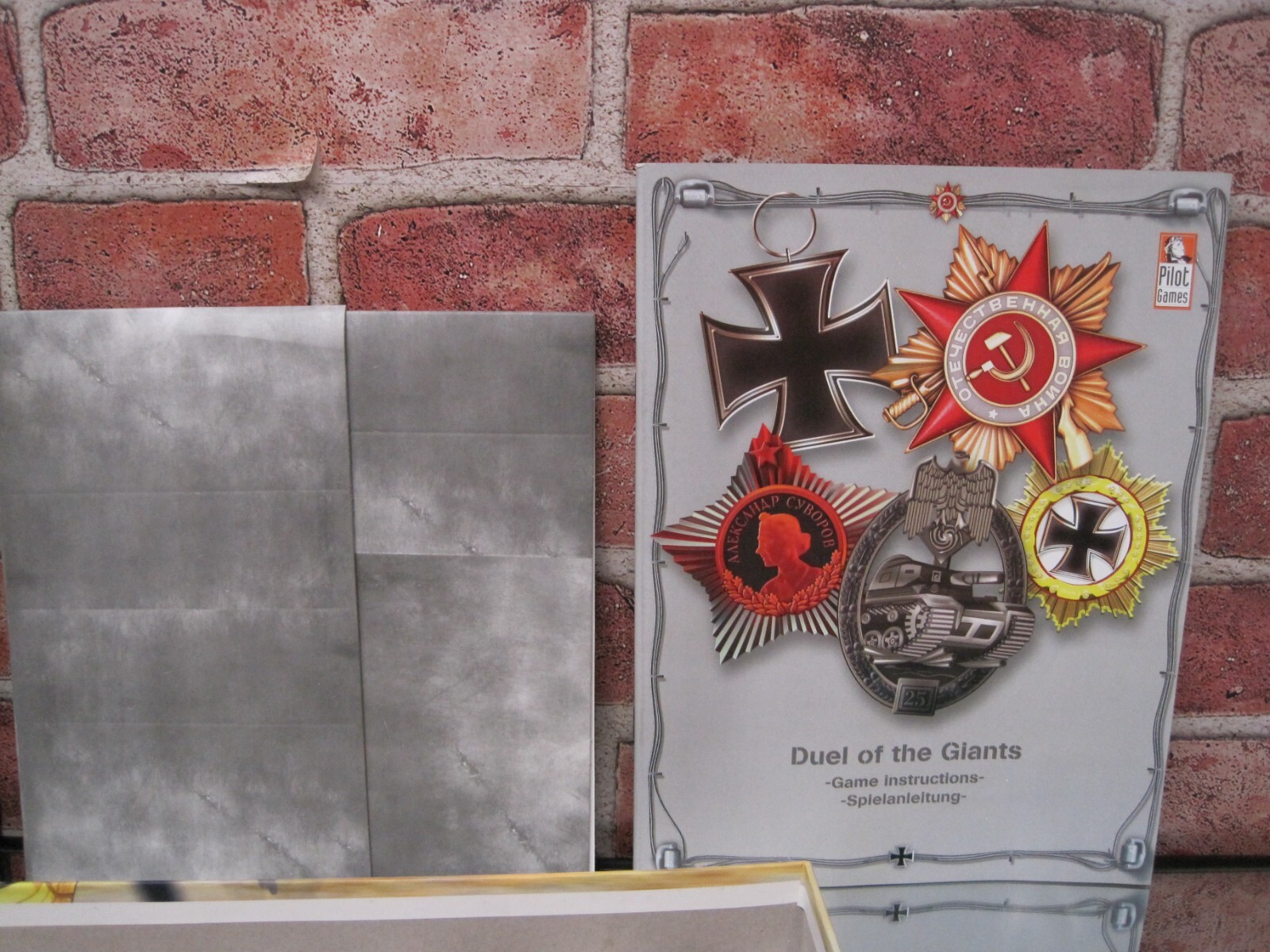 Duel of the Giants WW2 Eastern Front Tank Miniature Wargame Z-Man Board Game