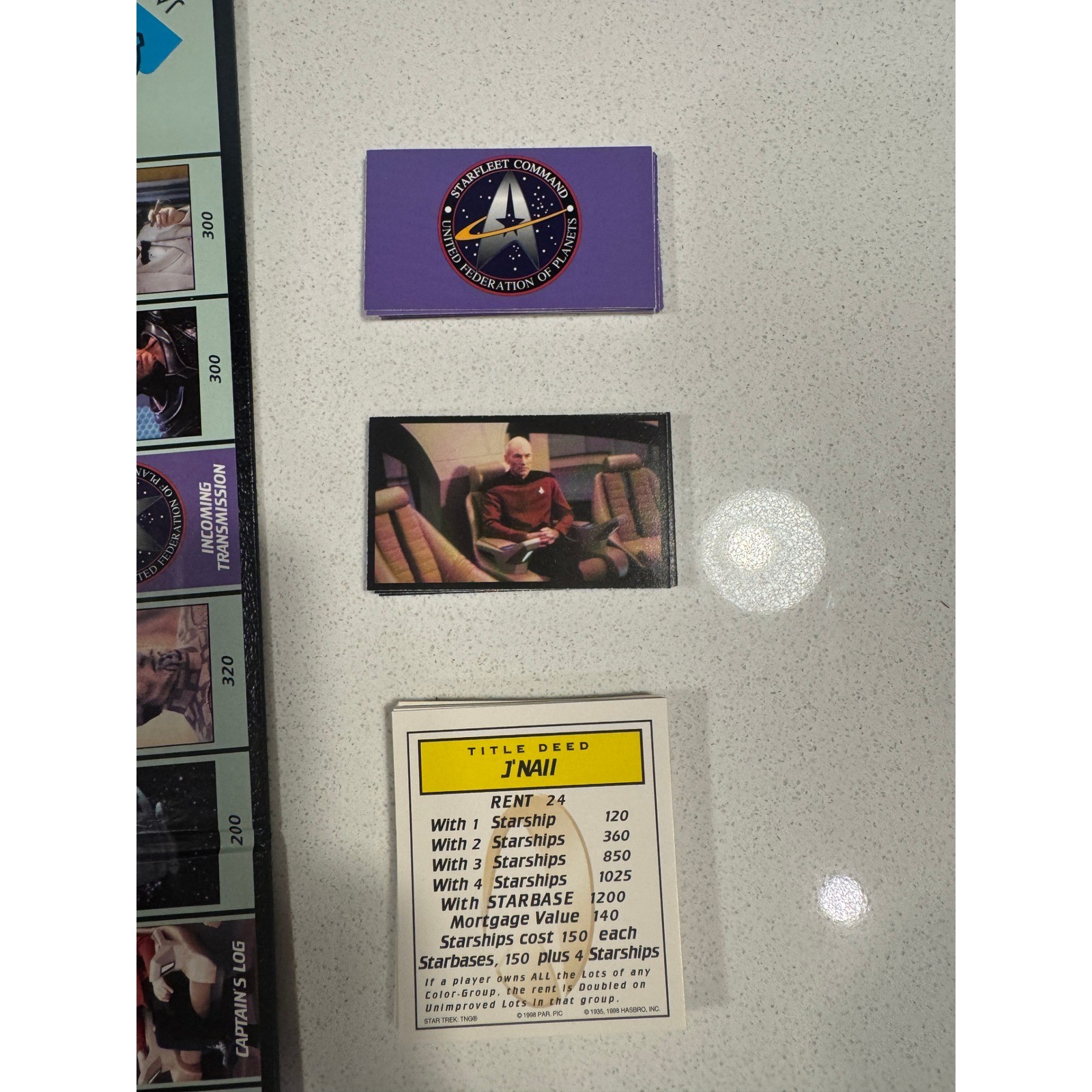 Vintage Star Trek The Next Generation Monopoly Collector’s Edition Board Game