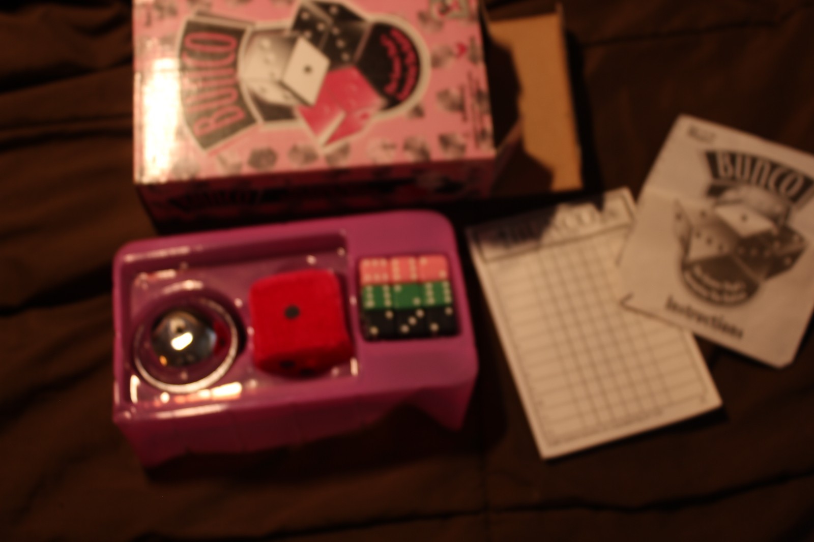 GAMES AND PUZZLES – BUNCO PARTY GAME 2 TO 12 PLAYERS