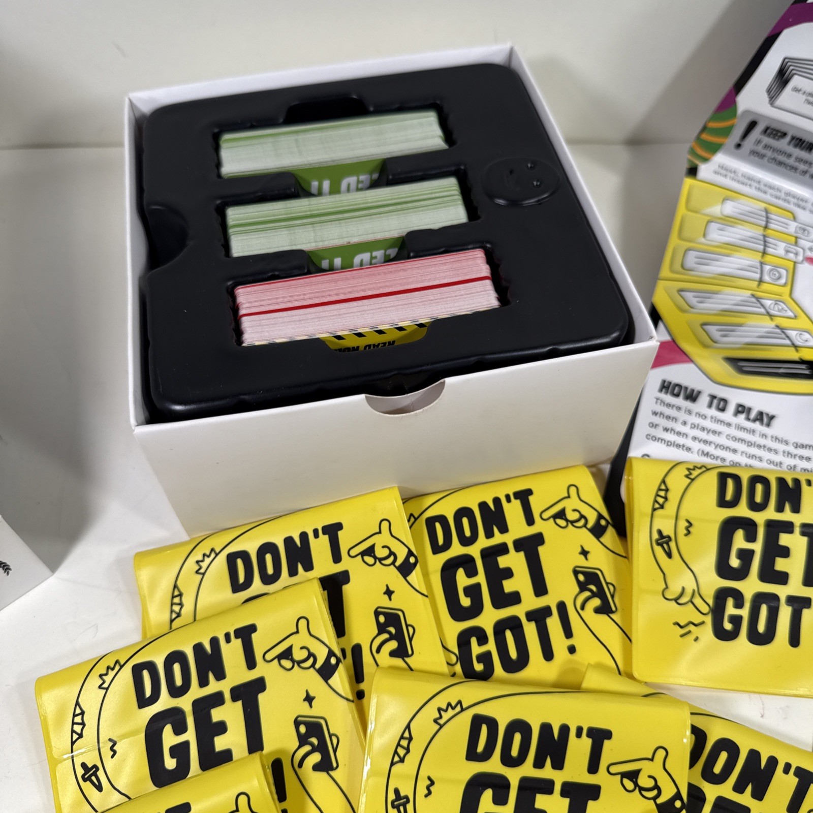 Big Potato Games – DON’T GET GOT! Board Game – White/Yellow – Dont Get Got