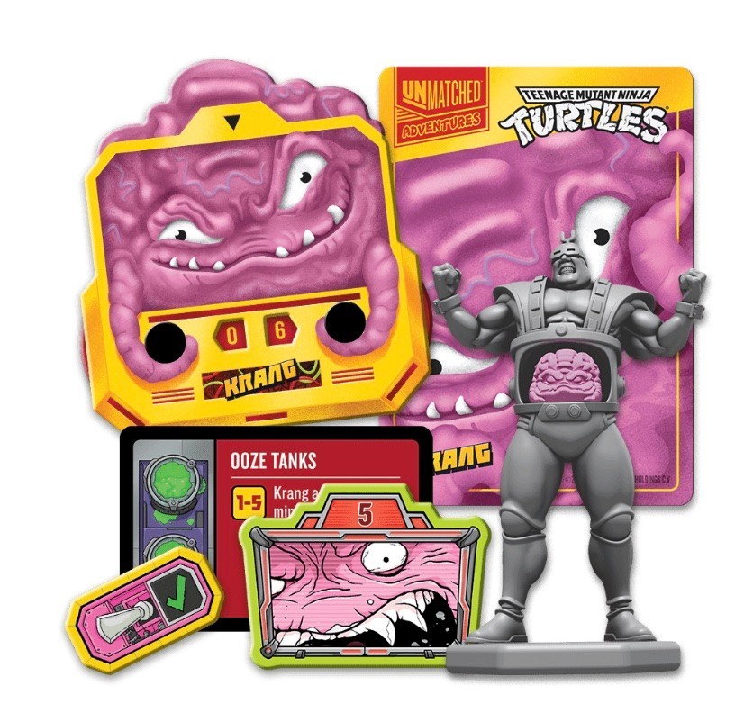 Unmatched Adventures Teenage Mutant Ninja Turtles TMNT Board Game Restoration