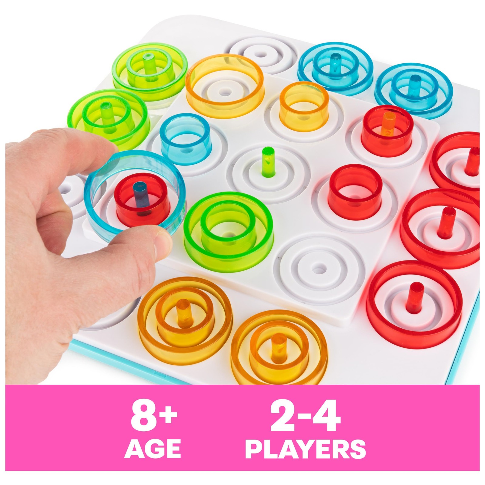 Spin Master Games, Otrio Strategy-Based Board Game, One Size, Multi Color