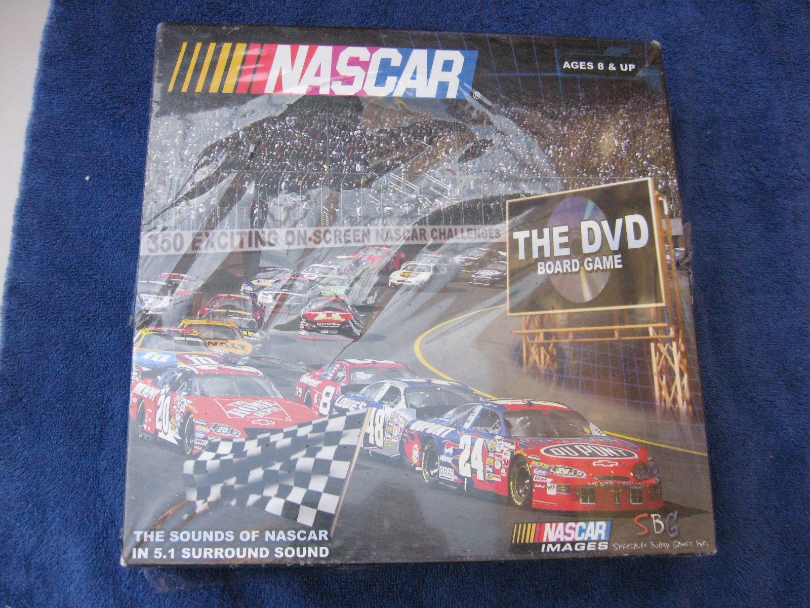 Nascar “The DVD Board Game” NEW FACTORY SEALED 2005