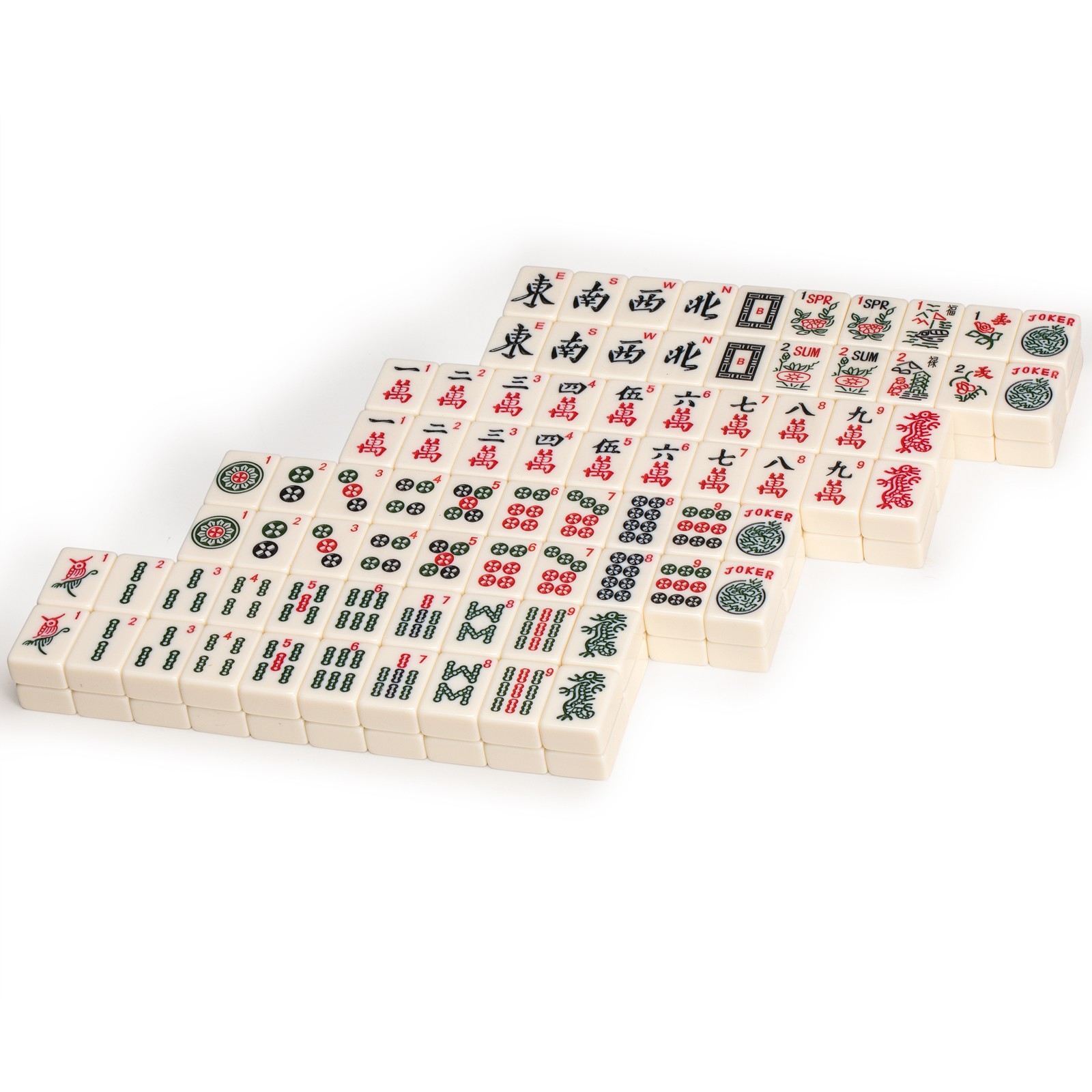 Set of 166 American Mahjong Tiles, “The Classic” (Tiles Only Set)