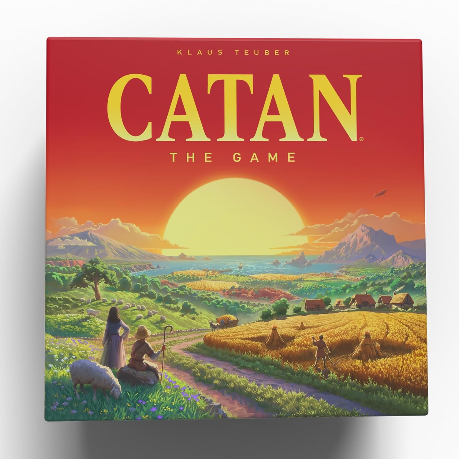 CATAN 6th Edition Board Game Ages 10+ 3-4 Players 60-90 Minutes Playing