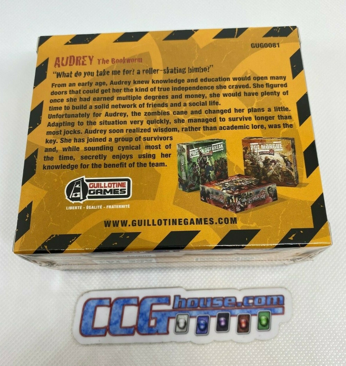 Zombicide Kickstarter EXCLUSIVE Promo Audrey the Bookworm Amy Big Bang Theory