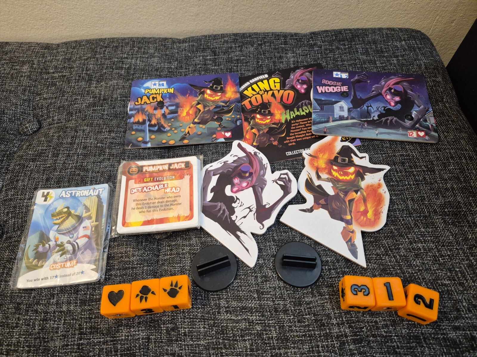 King of Tokyo Board Game Base Power Up Halloween Even More Wicked Expansions