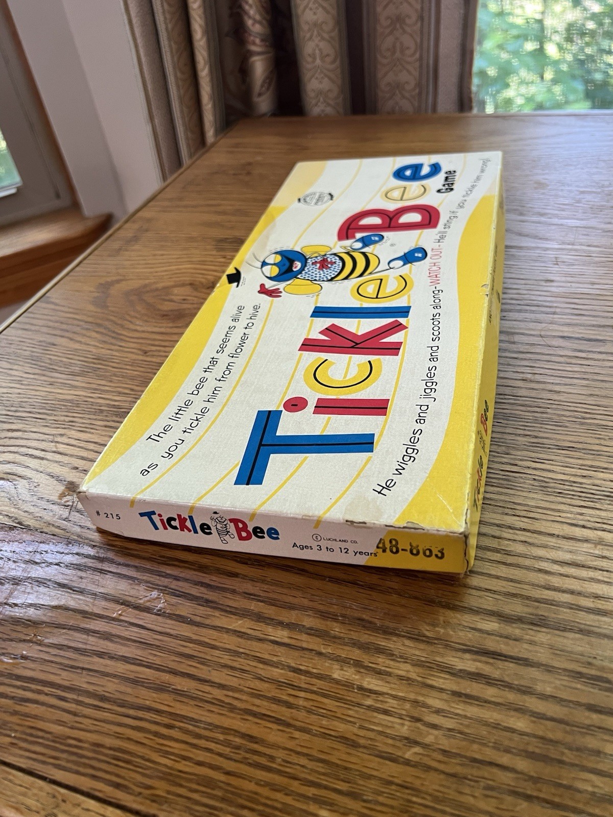Vtg Tickle Bee Child’s Magnetic Game