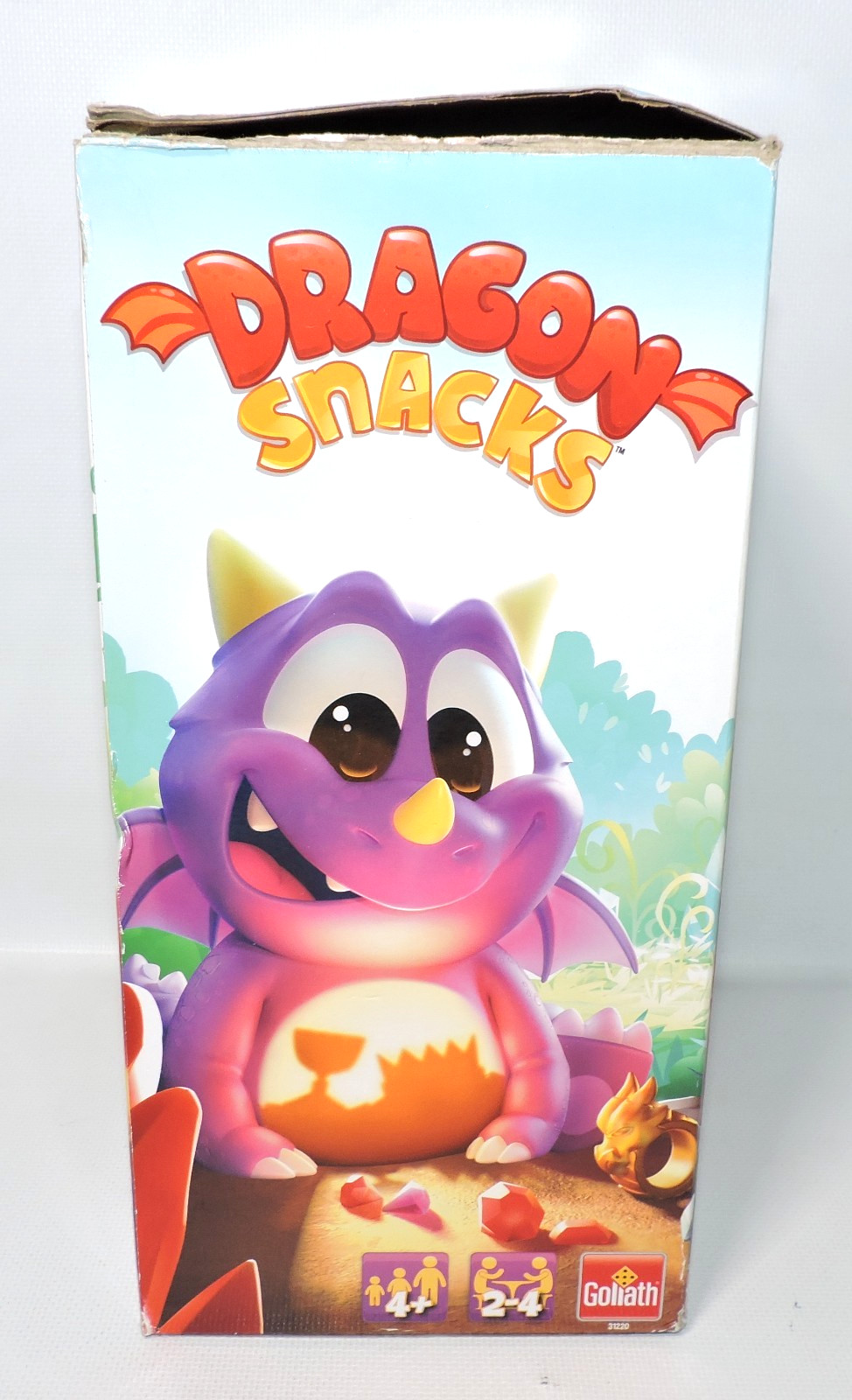 Dragon Snacks Game WORKS COMPLETE w/o Inst. Kids Children Treasure Crown in Box