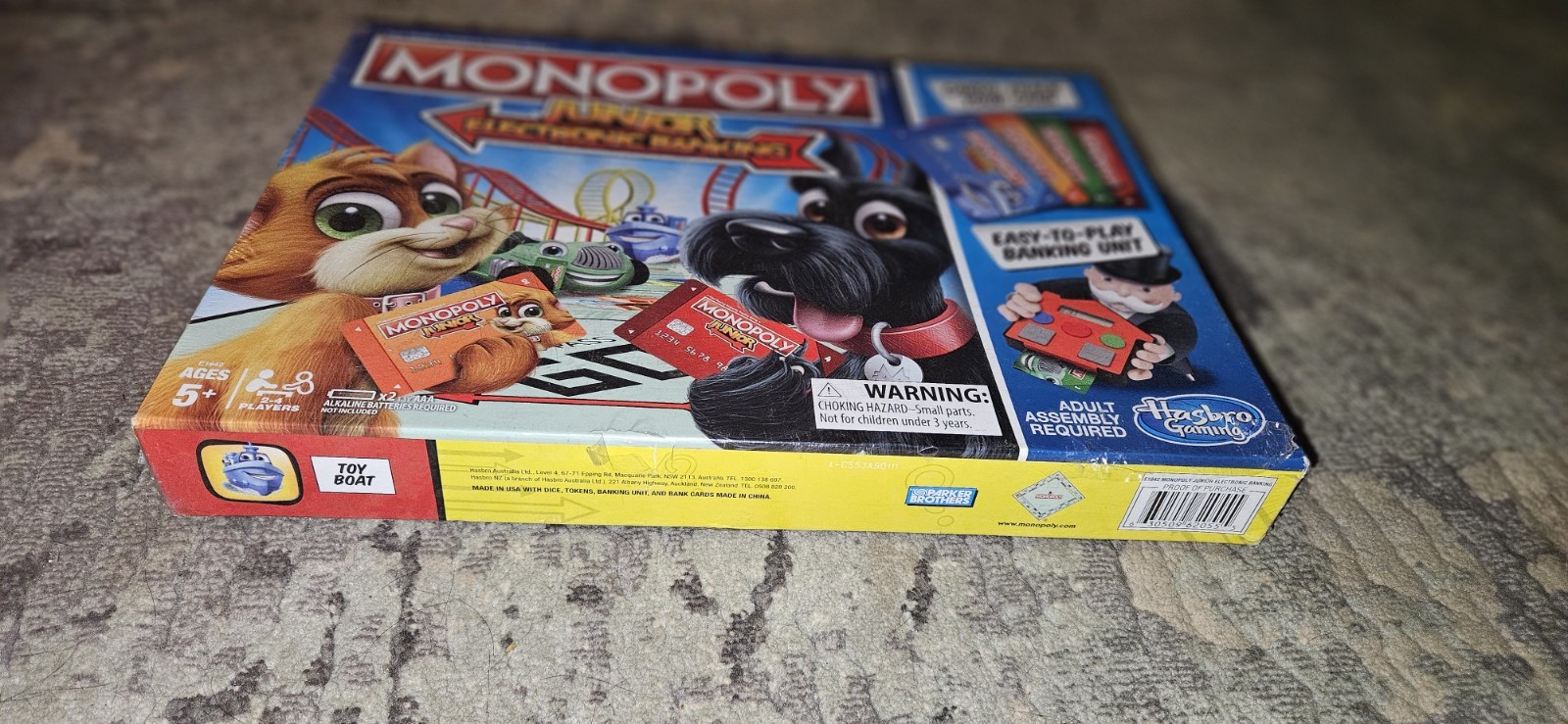 Monopoly Junior Electronic Banking (2017) Ages 5+ Brand New Factory Sealed!!!