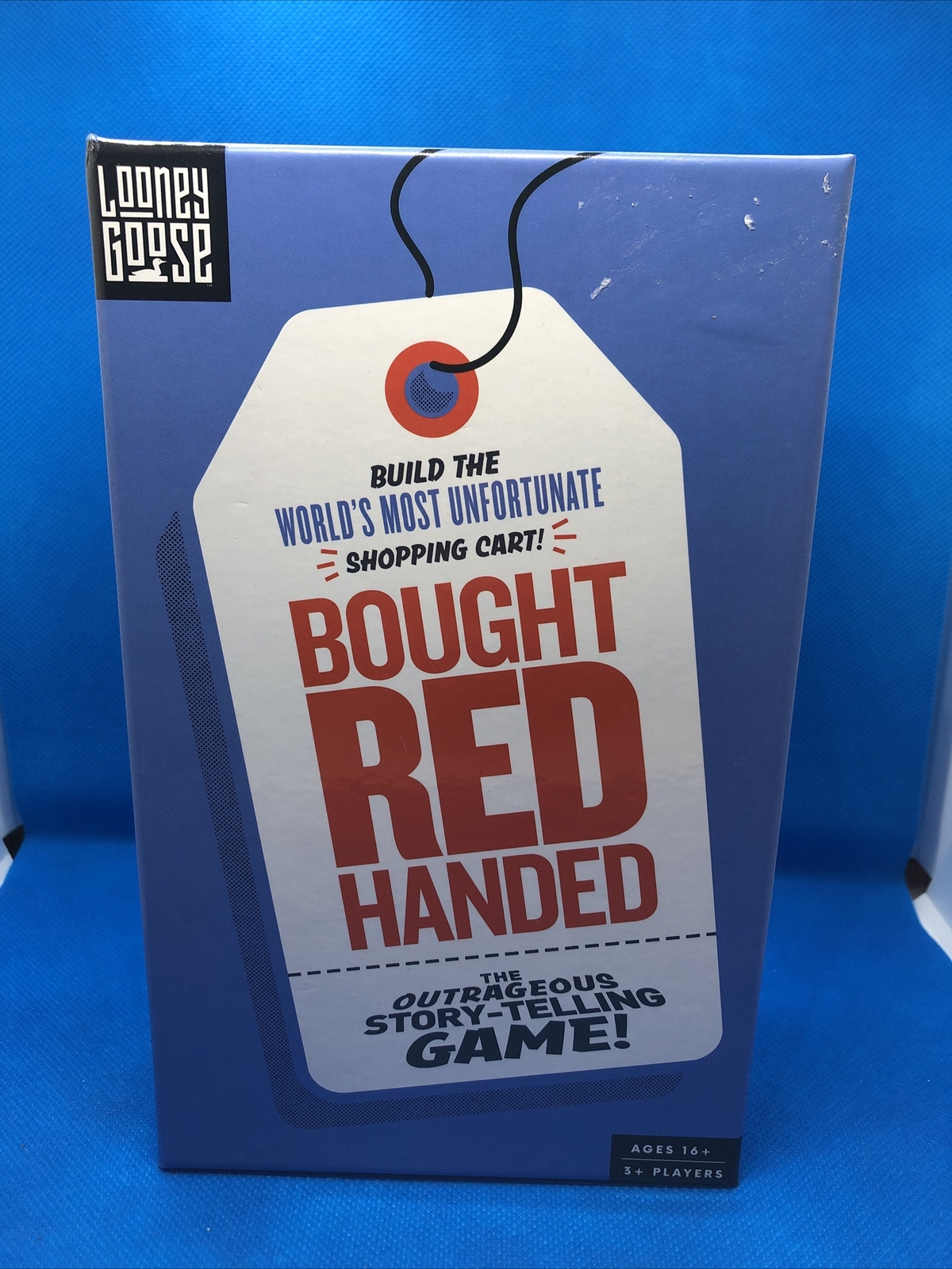 NEW ~ Bought Red Handed | The Outrageous Story-Telling Party Game 3+ players