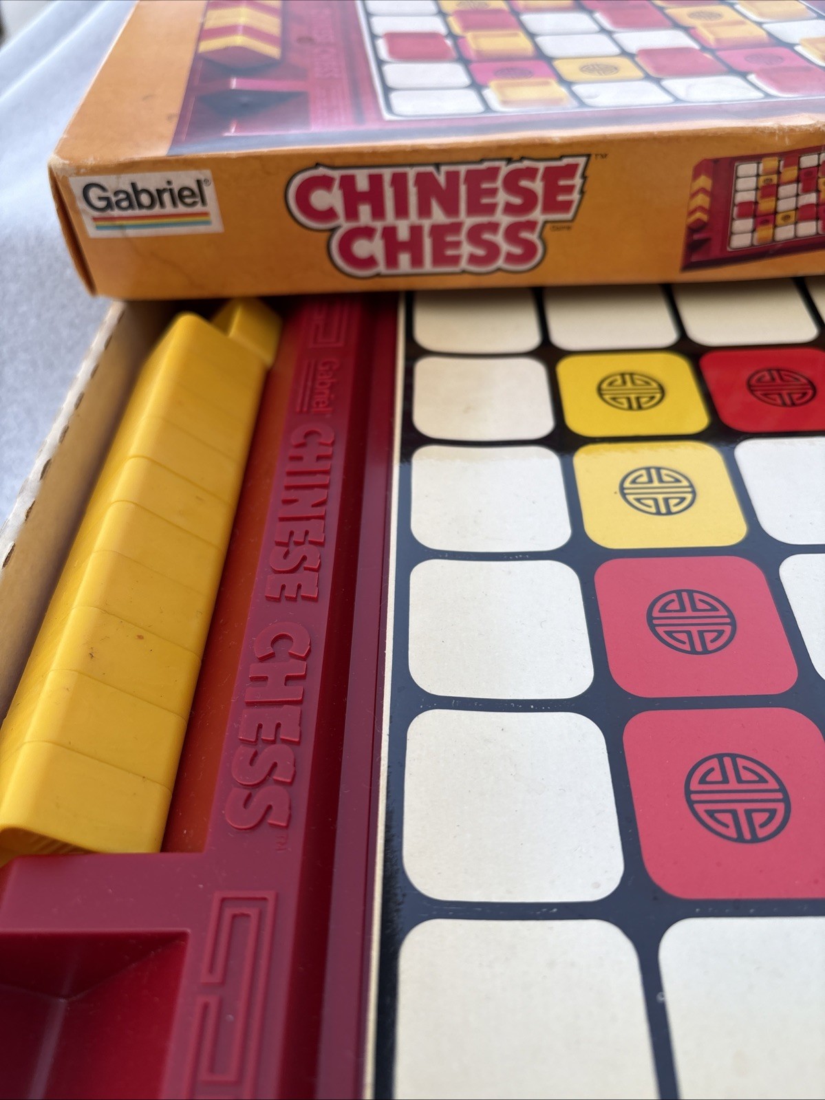 Chinese Chess Game Gabriel COMPLETE 1981 The Game Of A Thousand Surprise Vintage