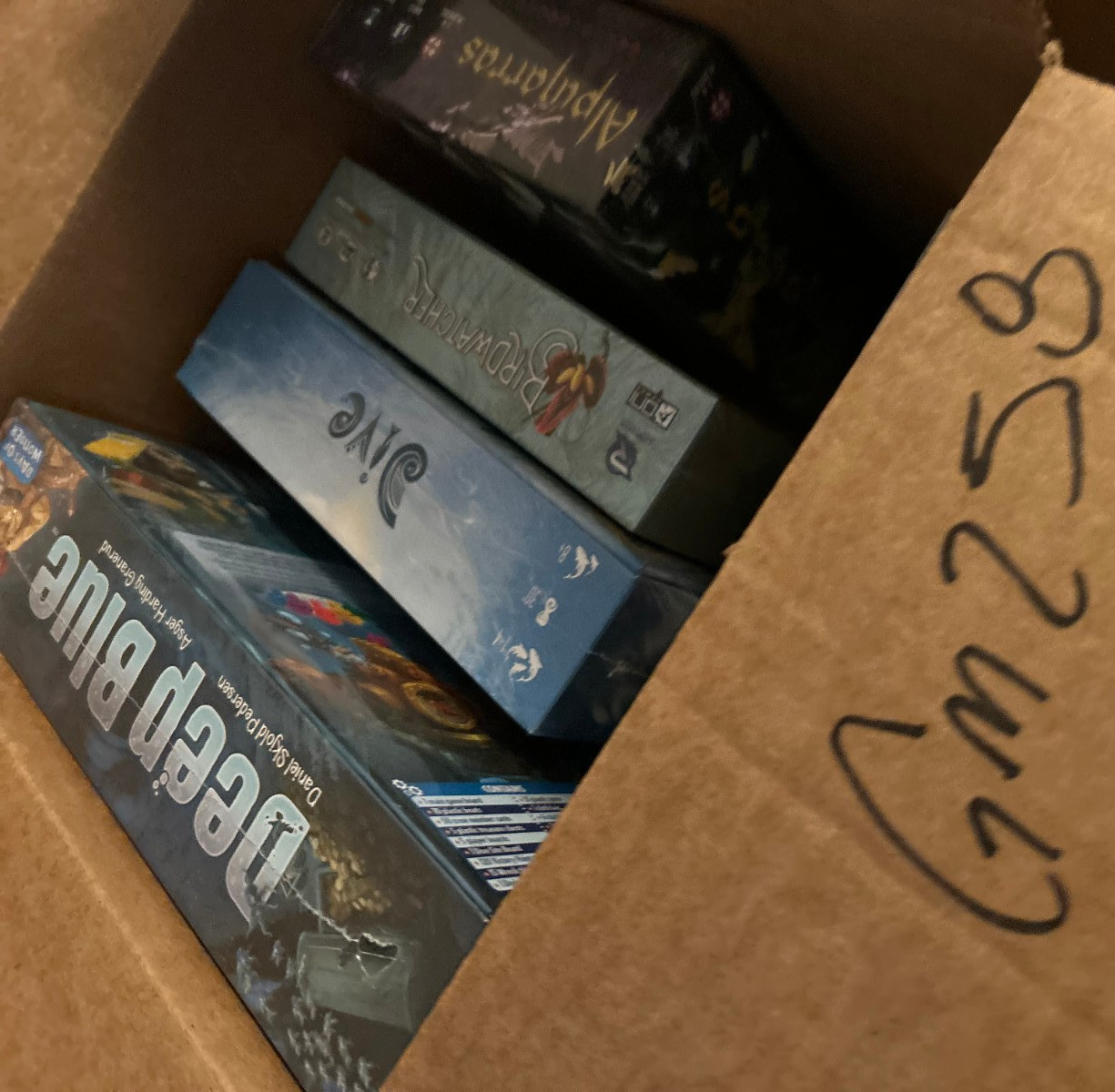 Lot of 5 – Board Game $205 Deep Blue, Berried Treasure, Dive Birdwatcher, Alpuj