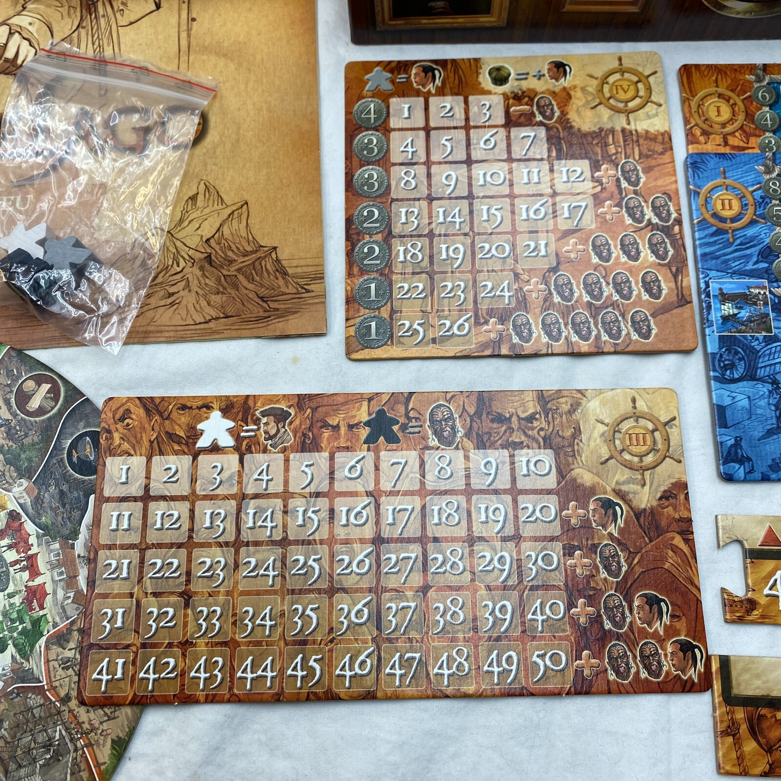 Archipelago Board Game Ludically FRENCH 2012 VG/EX