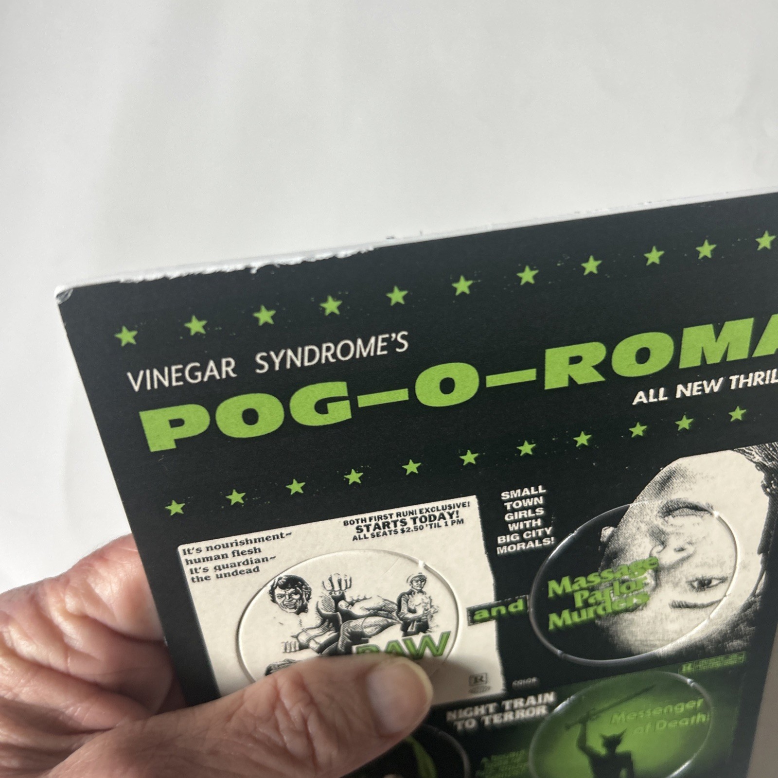 Vinegar Syndrome POG-O-ROMA Game-Raw Force-Massage Parlor-Rex-Spookies-Demonoid