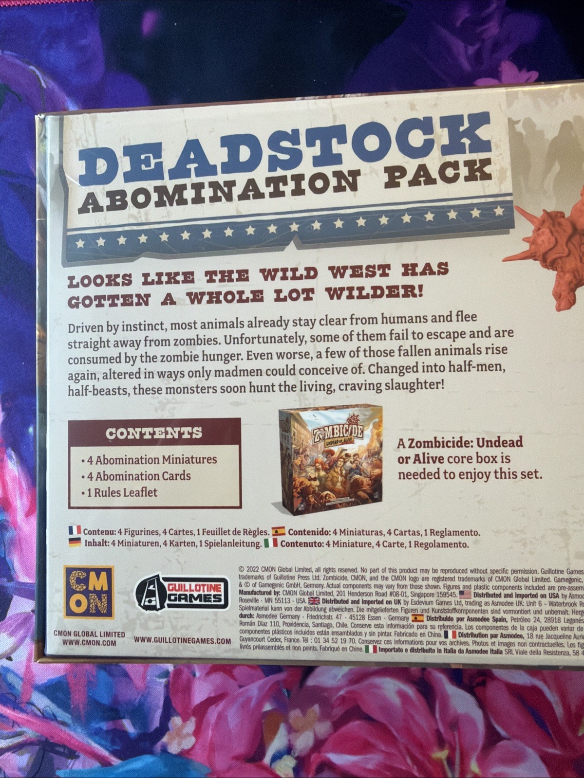 New Sealed KS Exclusive CMON Dead Stock Abomination Pack Zombicide Undead Alive