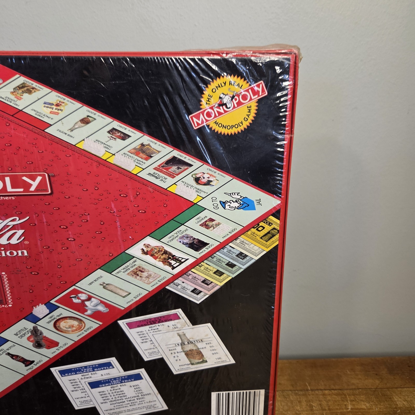 Coca-Cola Coke Monopoly Collector’s Edition Board Game 1999 USAopoly New Sealed