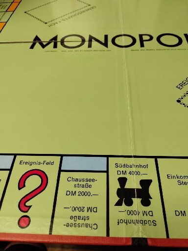 Board game – Monopoly luxury edition (1975 / DM version)