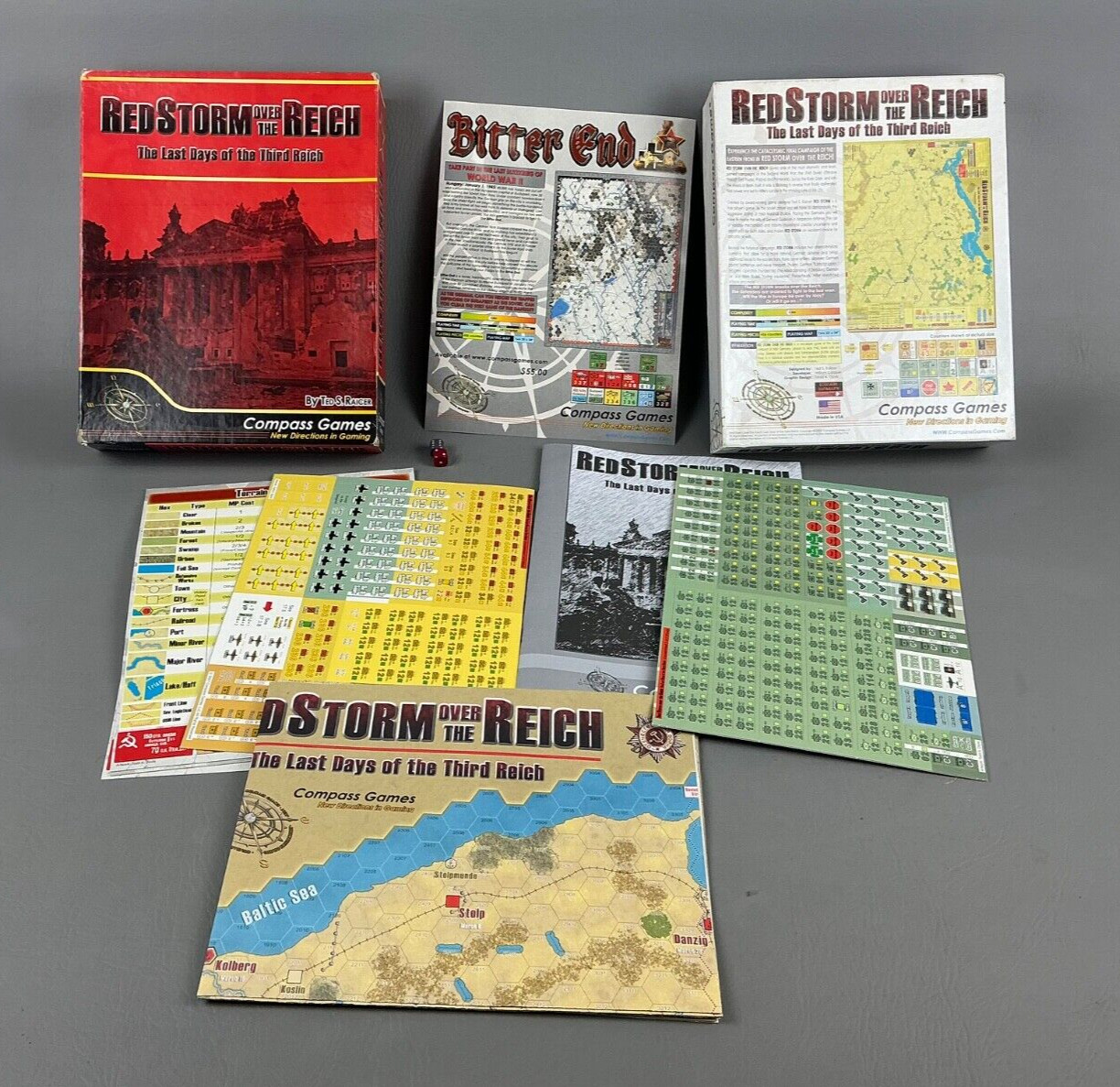 Red Storm Over the Reich Box – Compass Games – New in Open Box