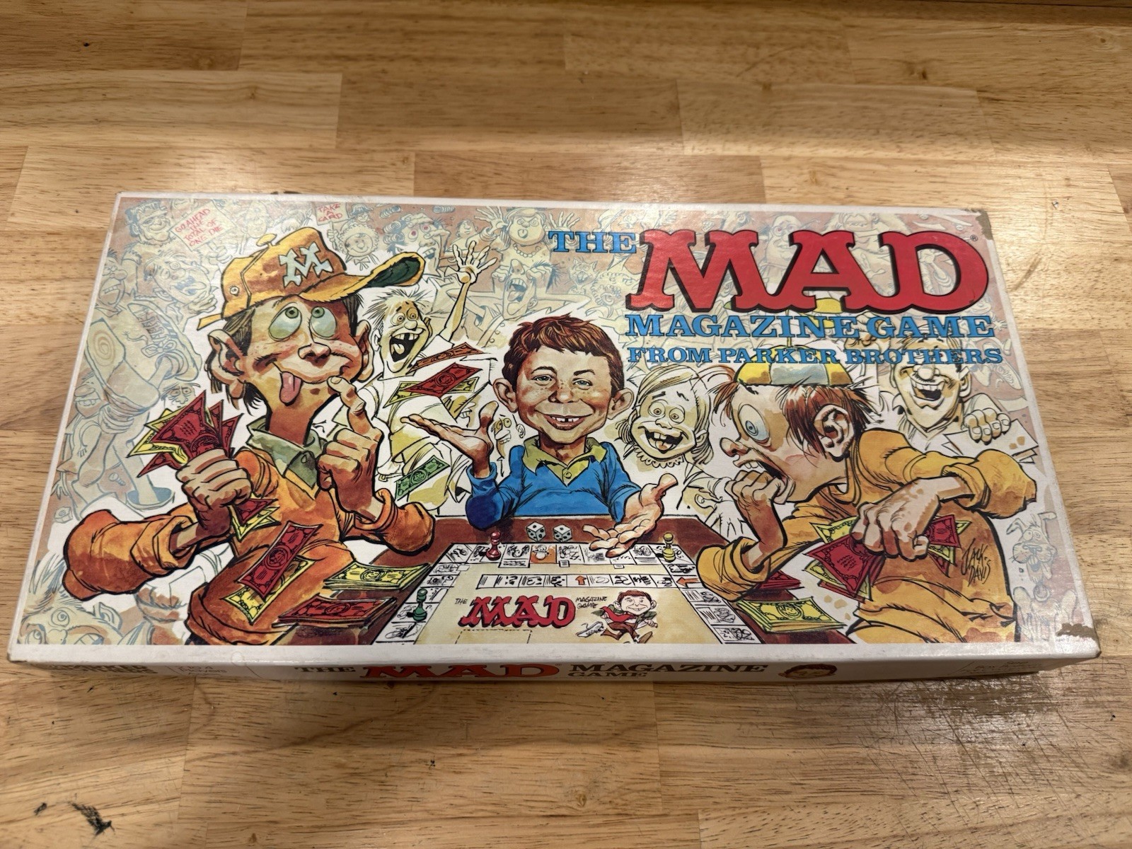 Parker Brothers The MAD Magazine Game Complete Set Dice 2+ Players Age 8-11