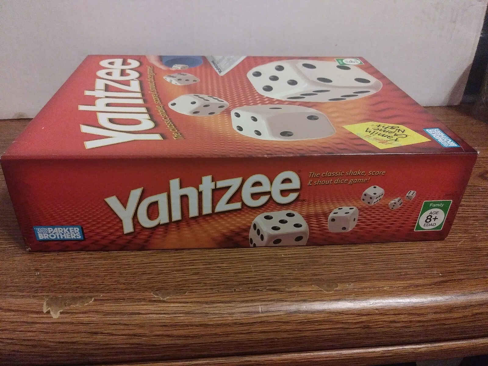 Yahtzee Game 8+ 1 or More Players 1998 Word Games